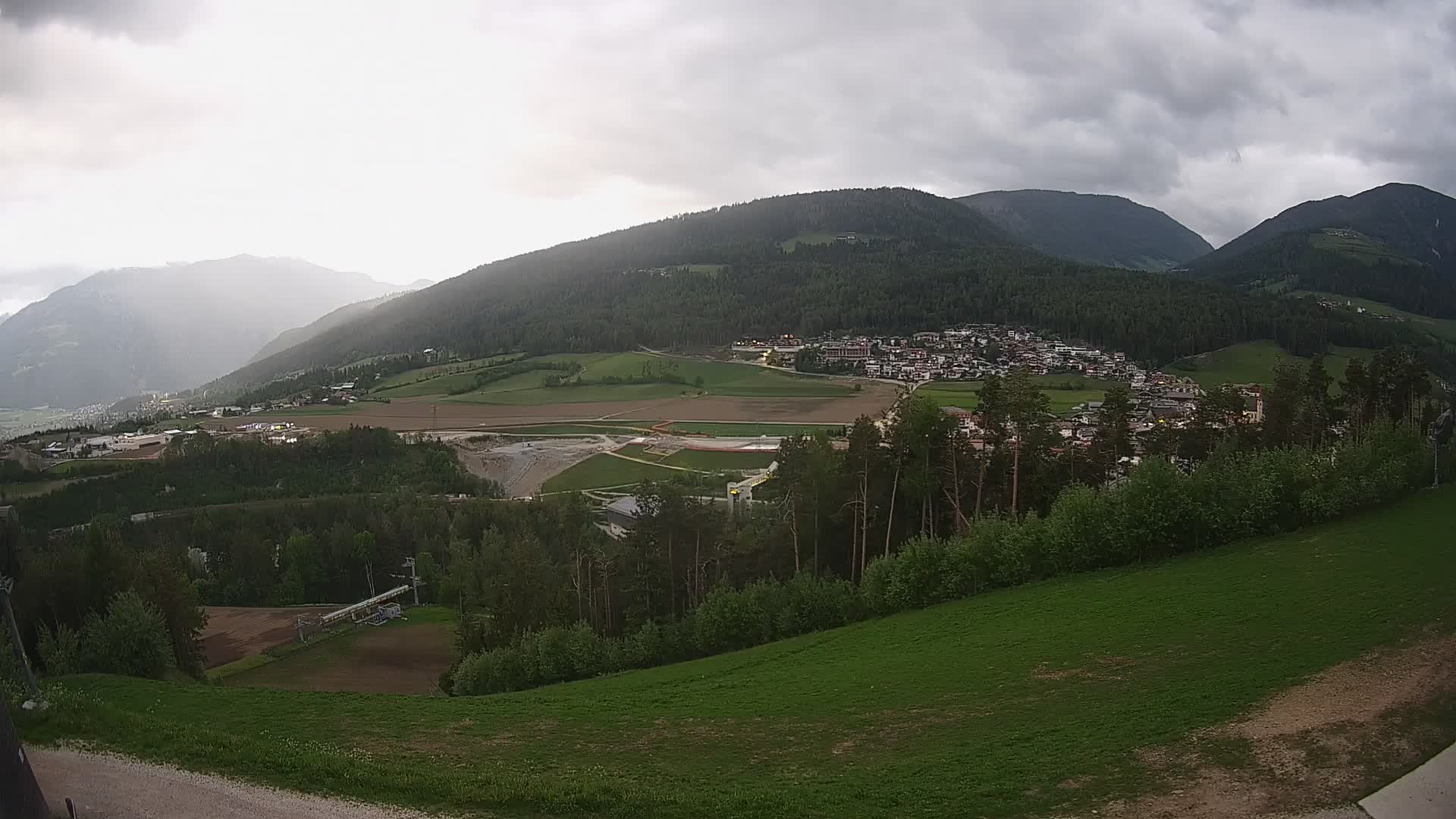 Webcam Ried – panorama su Perca / Percha – Plan de Corones