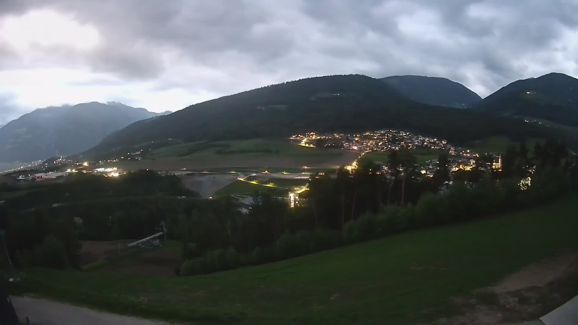 Web kamera Ried – pogled na Percha | Kronplatz