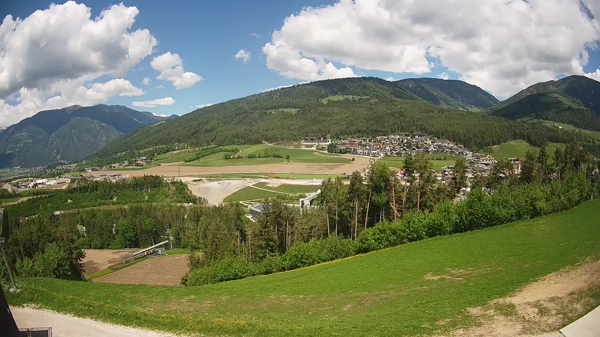 Webcam Ried – View to Percha / Perca