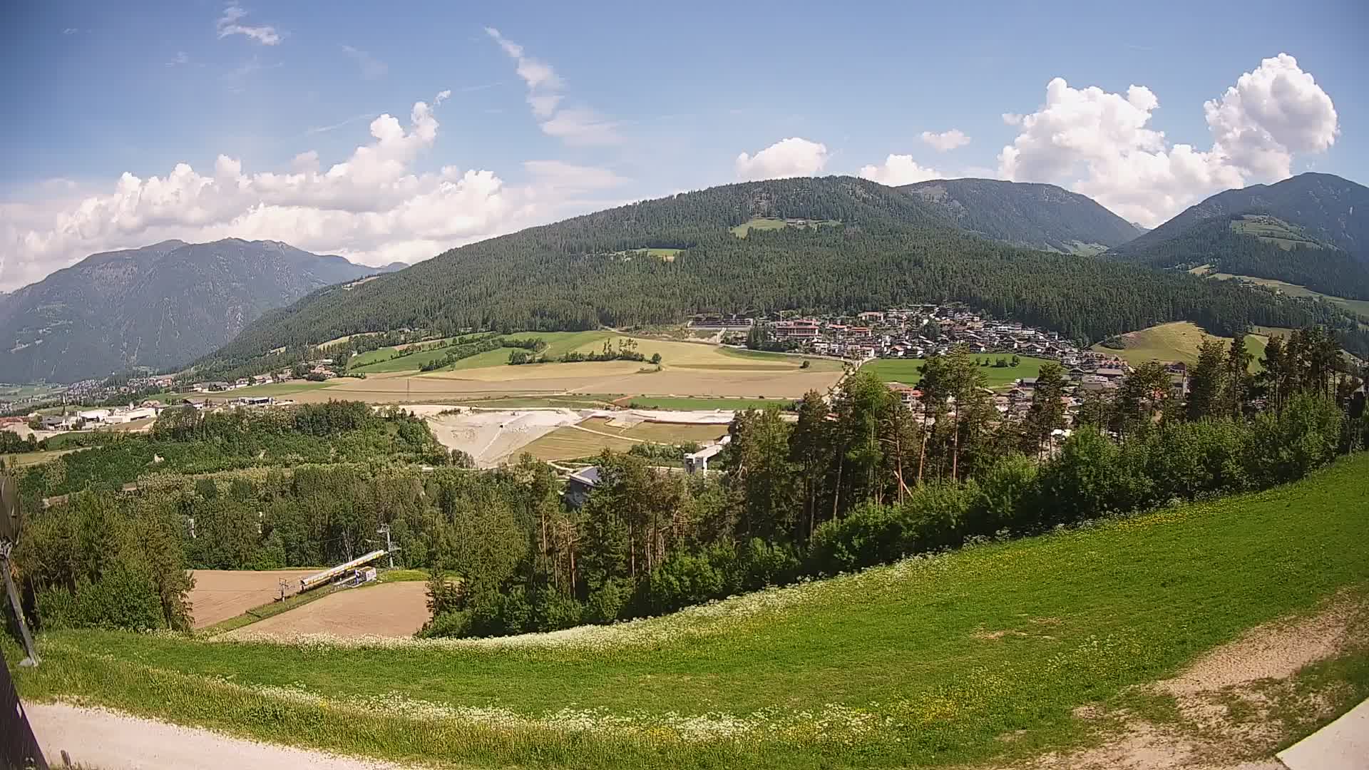 Webcam Ried – View to Percha / Perca