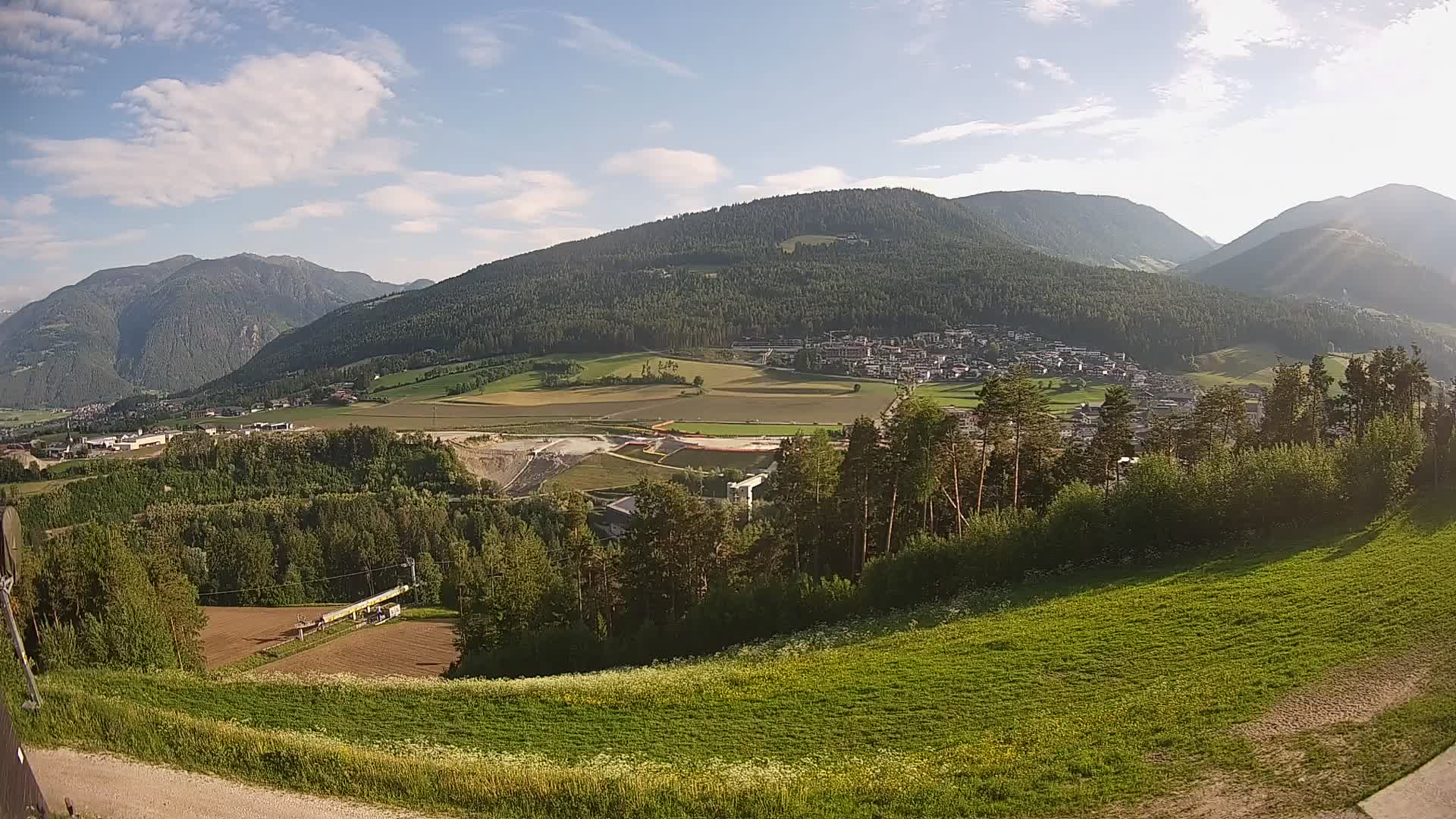 Web kamera Ried – pogled na Percha | Kronplatz