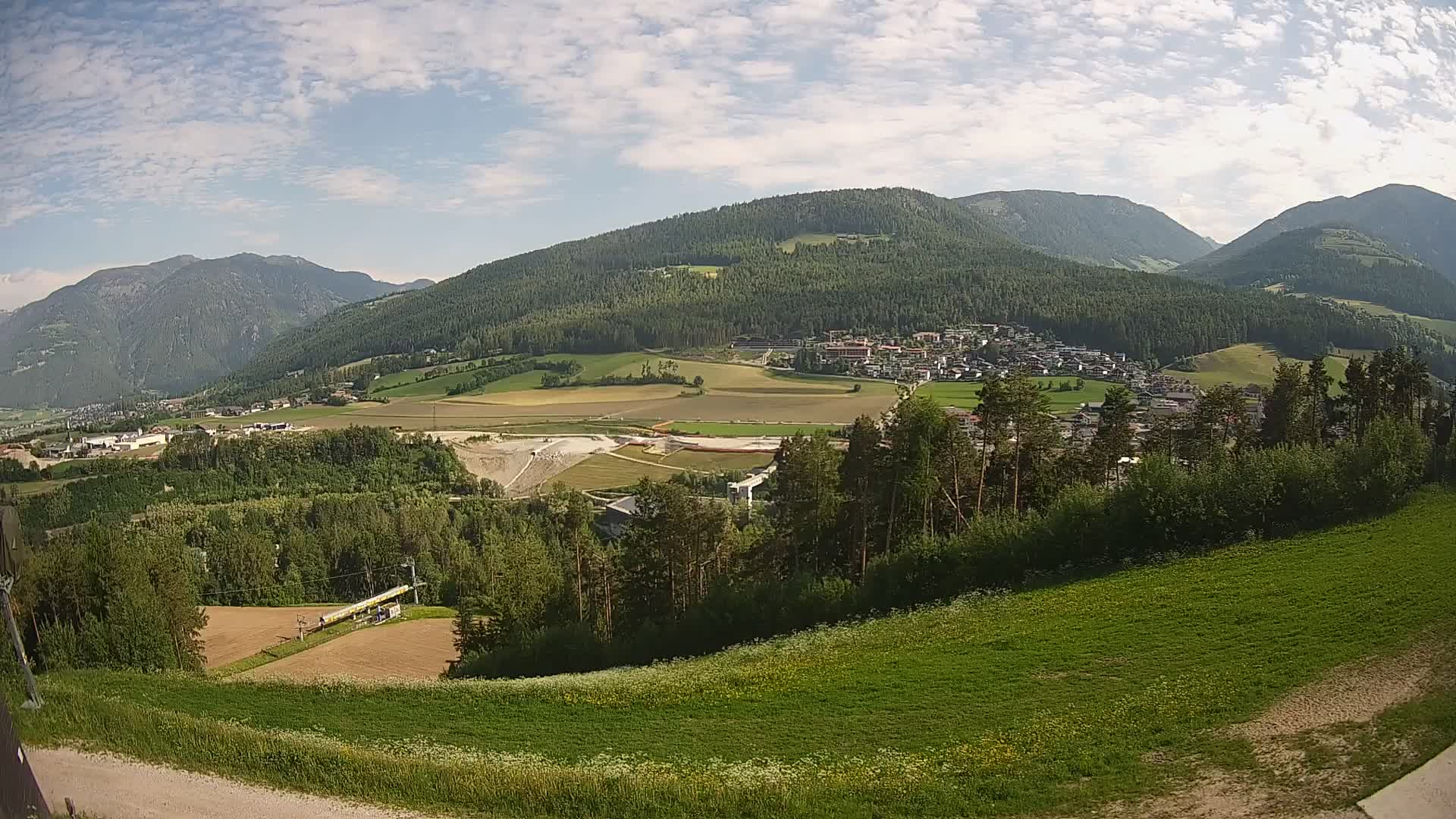 Web kamera Ried – pogled na Percha | Kronplatz