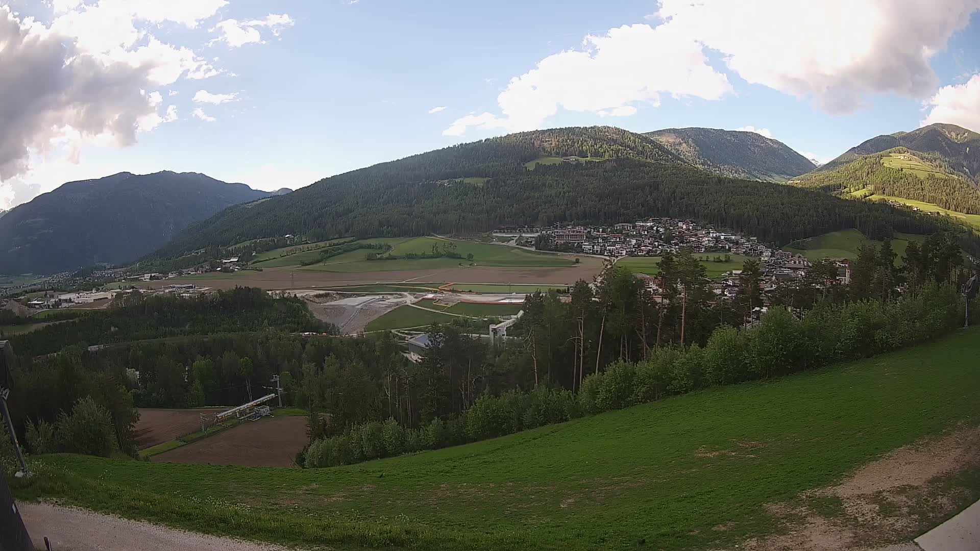 Webcam Ried – panorama su Perca / Percha – Plan de Corones