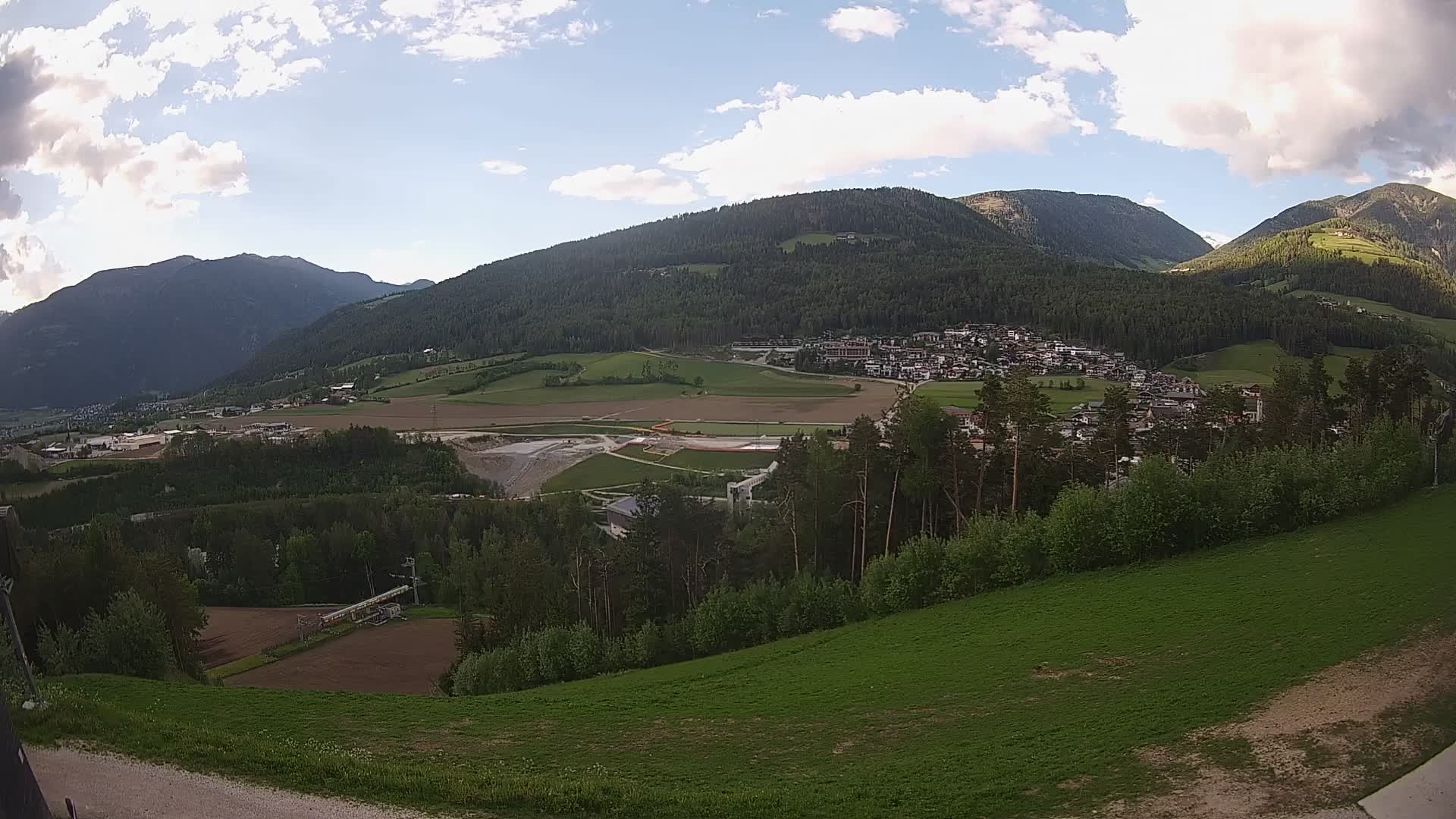 Web kamera Ried – pogled na Percha | Kronplatz