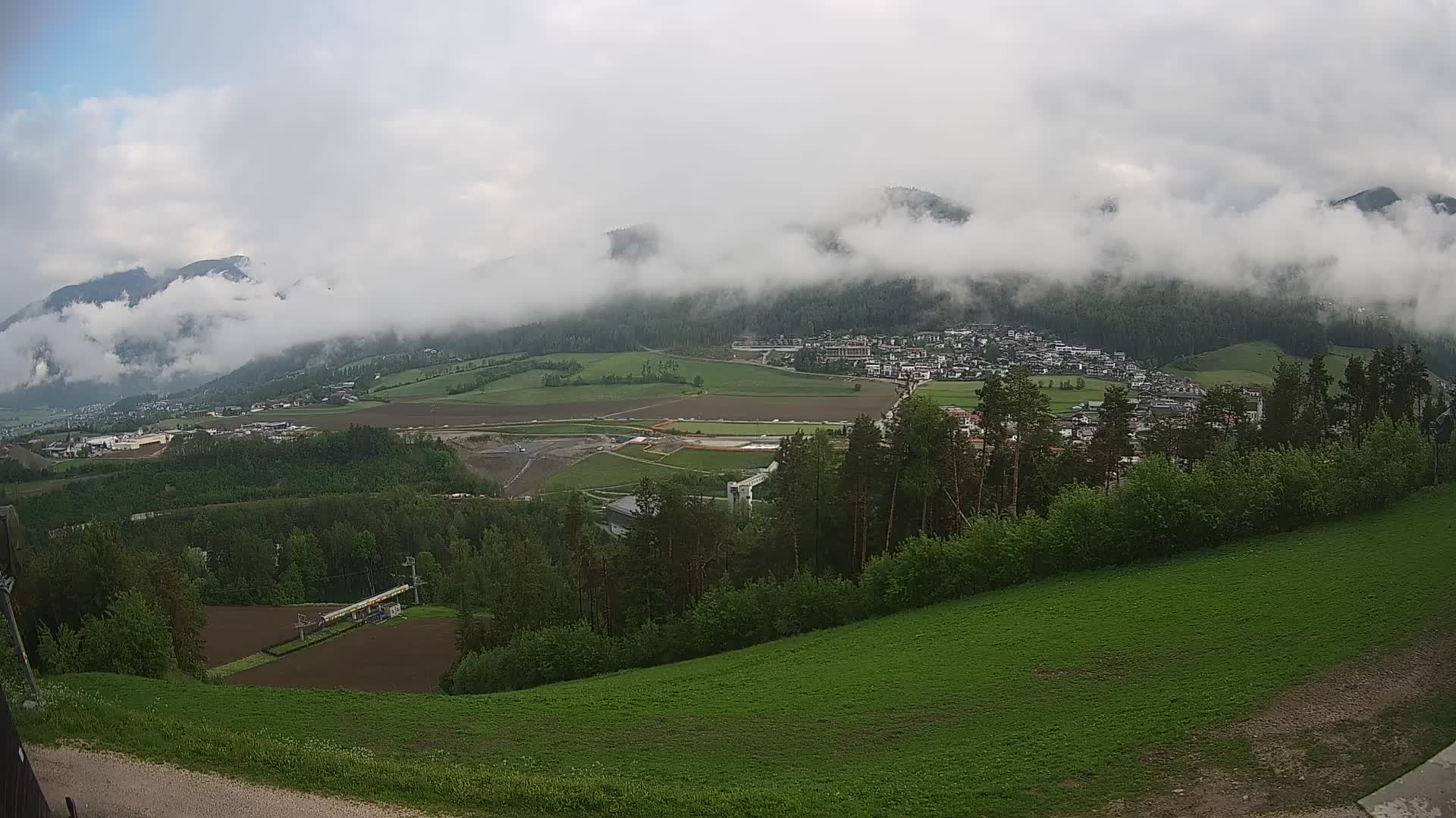 Web kamera Ried – pogled na Percha | Kronplatz