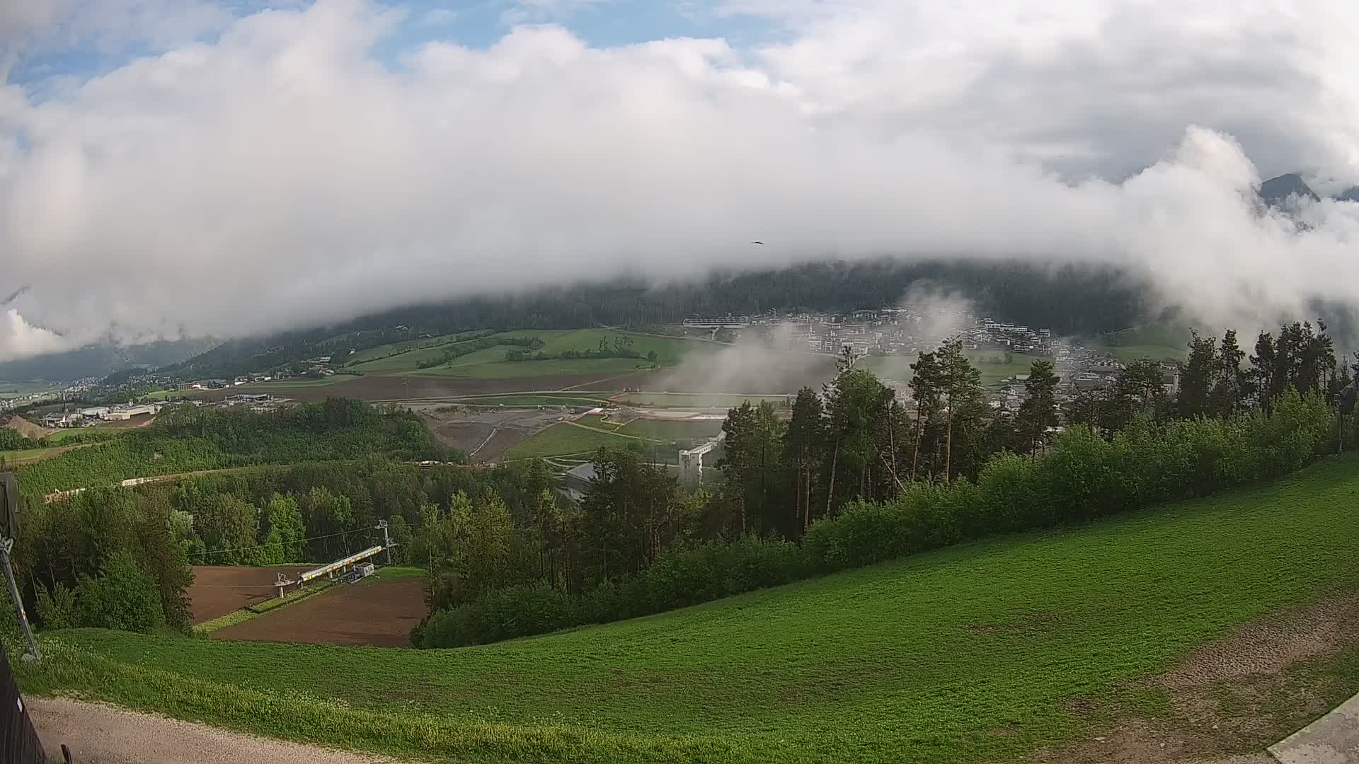 Webcam Ried – Blick nach Percha | Kronplatz