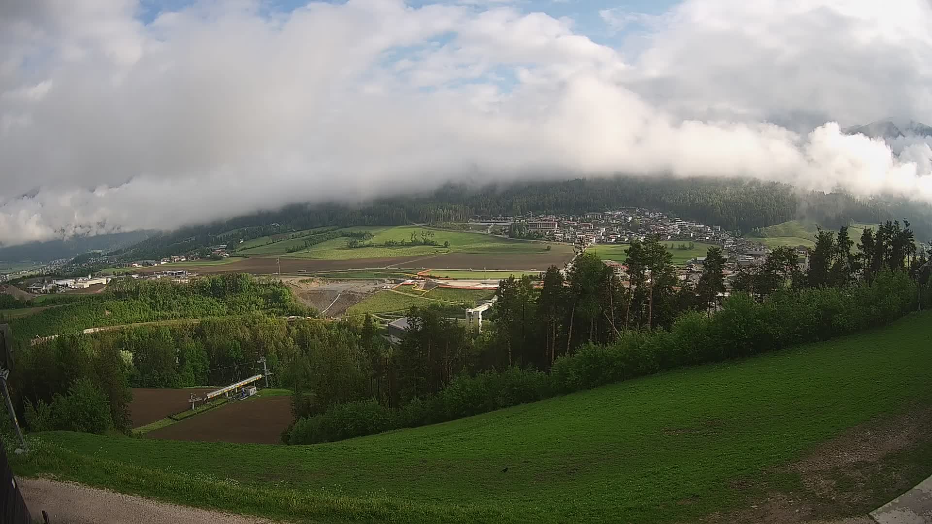 Webcam Ried – View to Percha / Perca