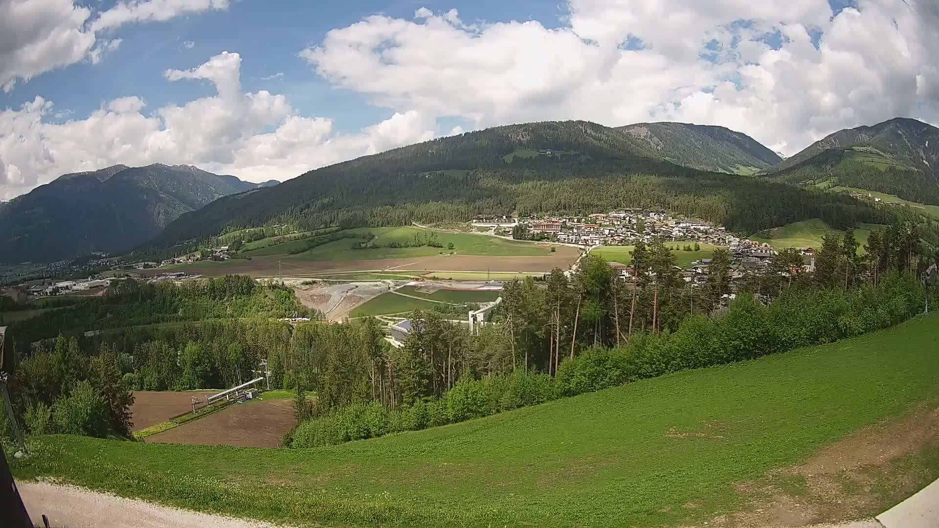 Webcam Ried – panorama su Perca / Percha – Plan de Corones