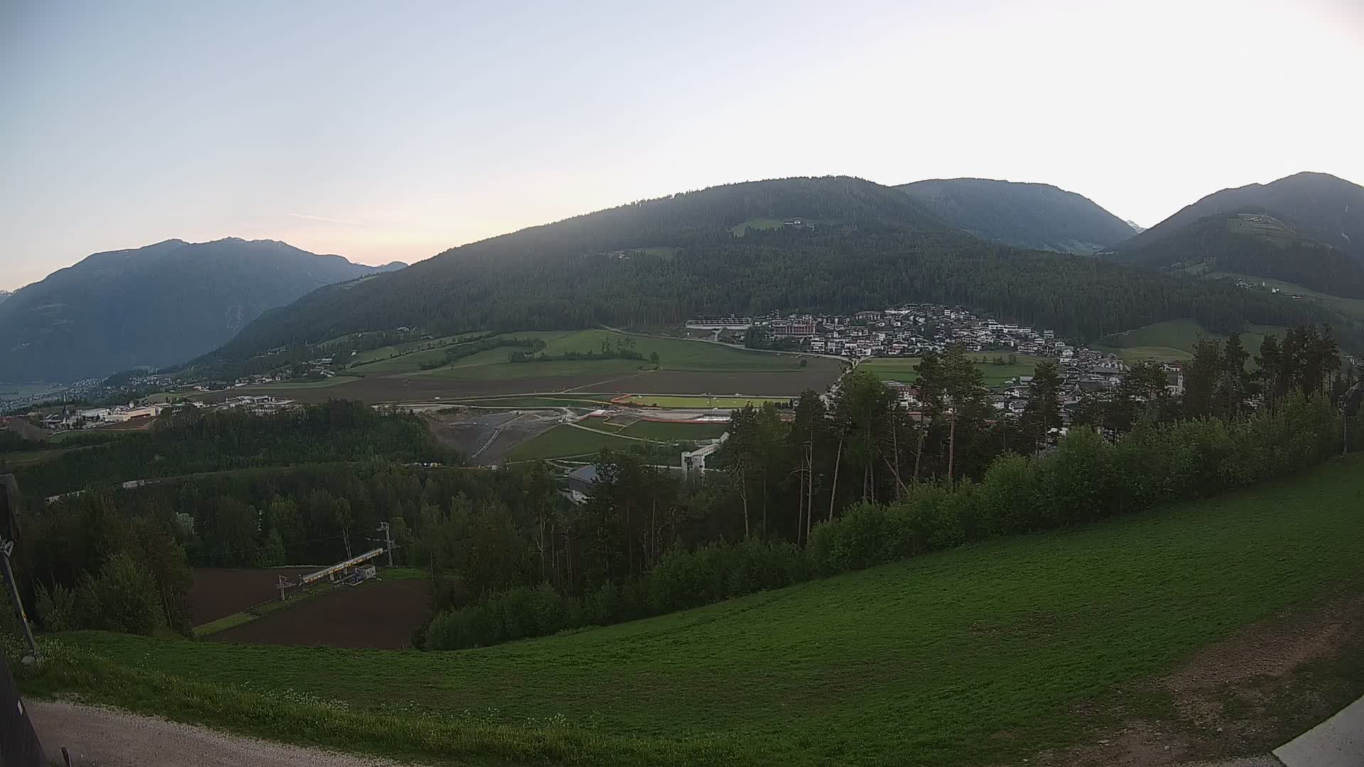 Webcam Ried – panorama su Perca / Percha – Plan de Corones