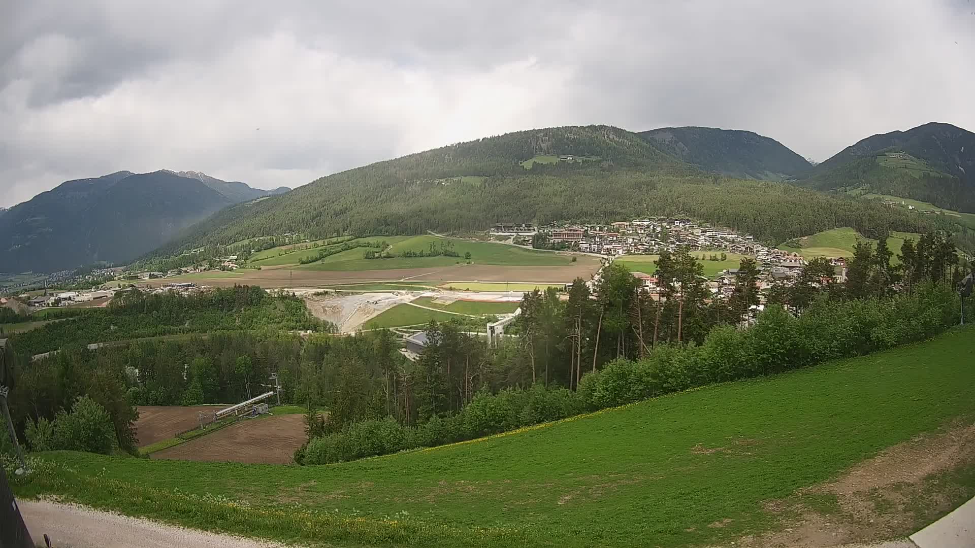 Web kamera Ried – pogled na Percha | Kronplatz