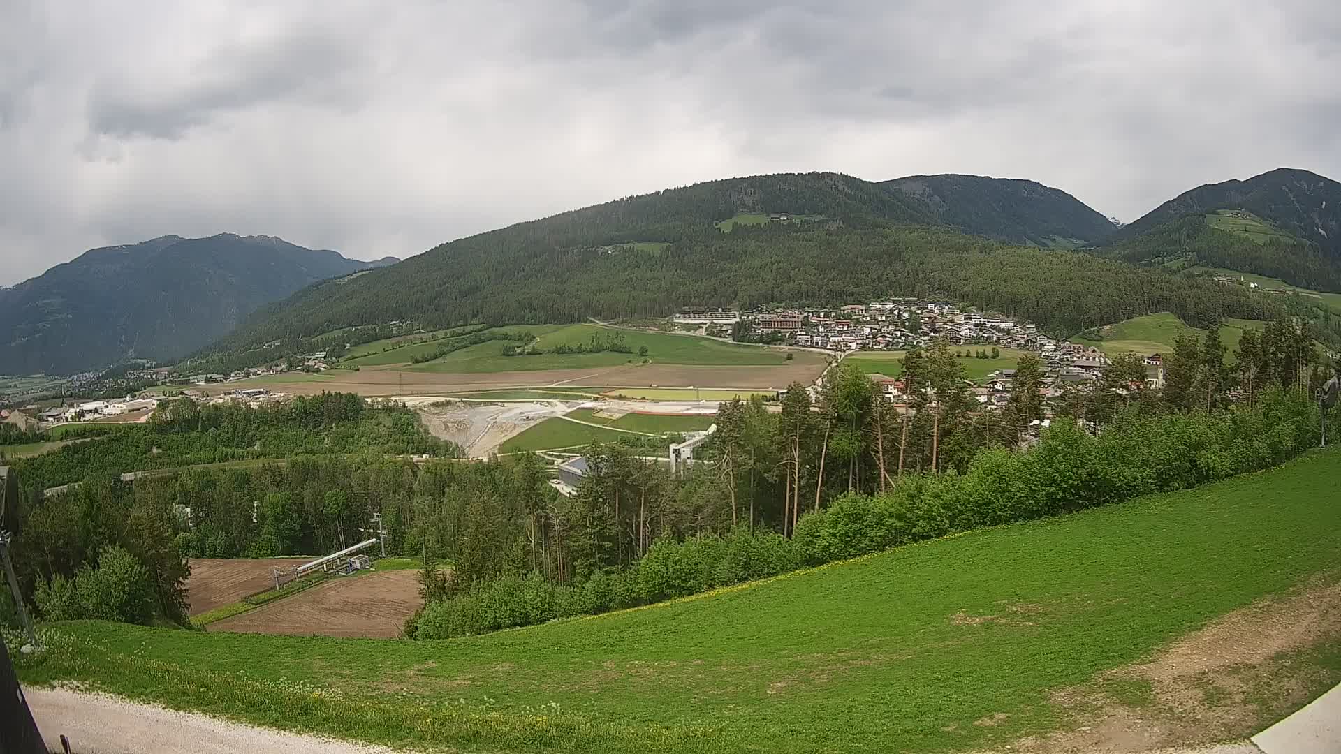 Web kamera Ried – pogled na Percha | Kronplatz