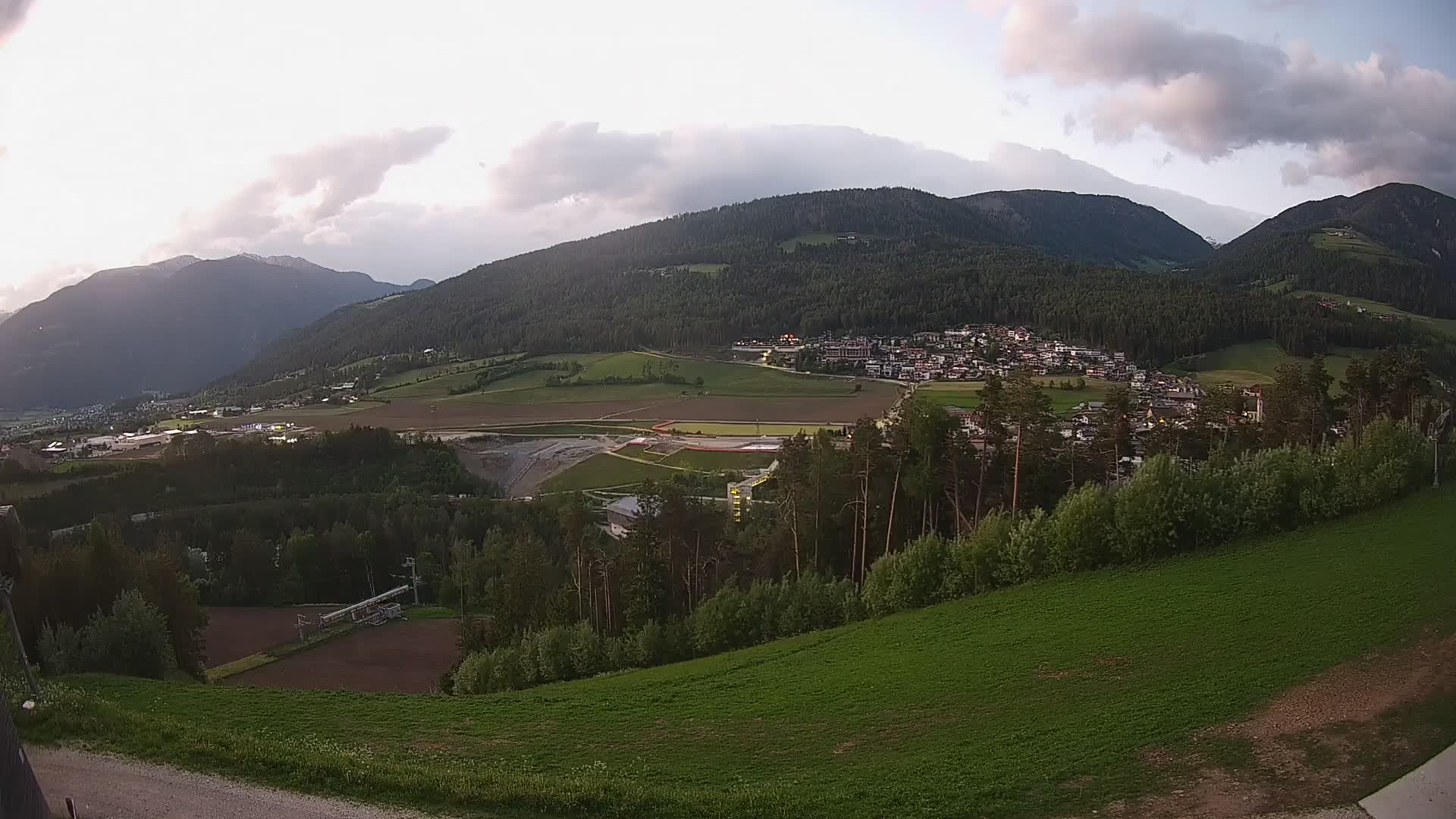 Webcam Ried – panorama su Perca / Percha – Plan de Corones