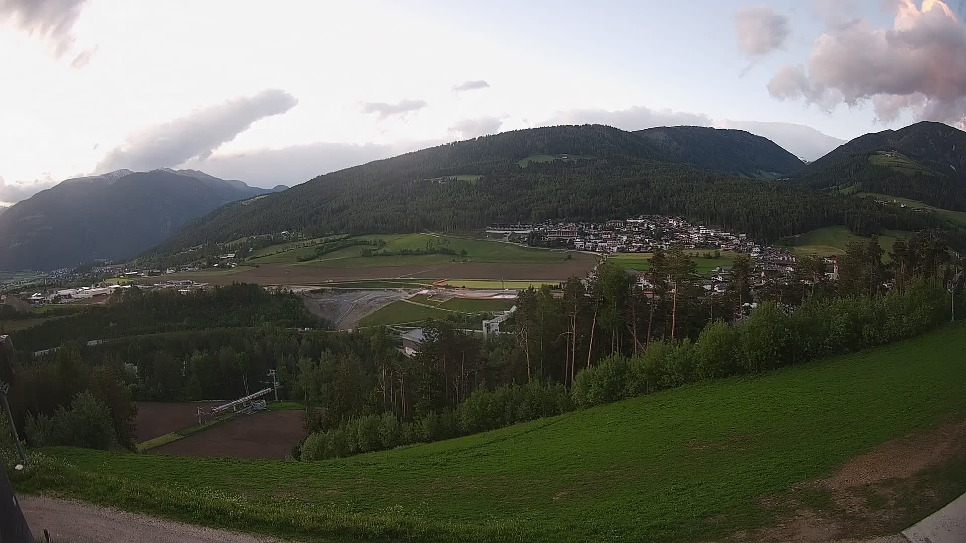 Webcam Ried – panorama su Perca / Percha – Plan de Corones