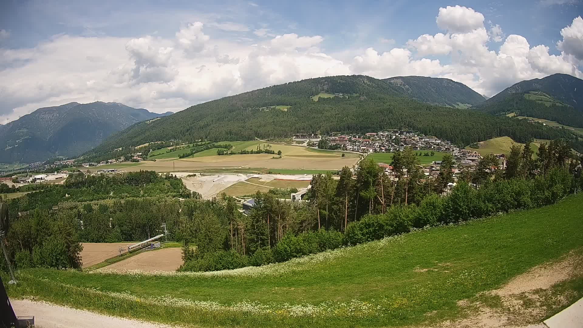 Web kamera Ried – pogled na Percha | Kronplatz