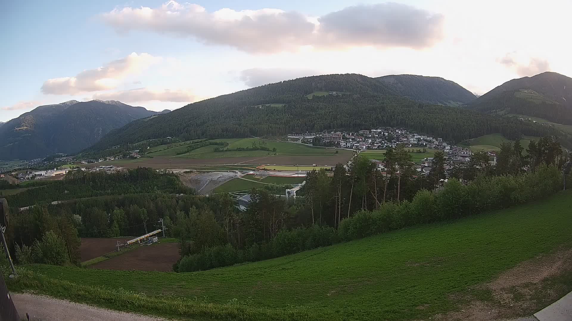 Web kamera Ried – pogled na Percha | Kronplatz