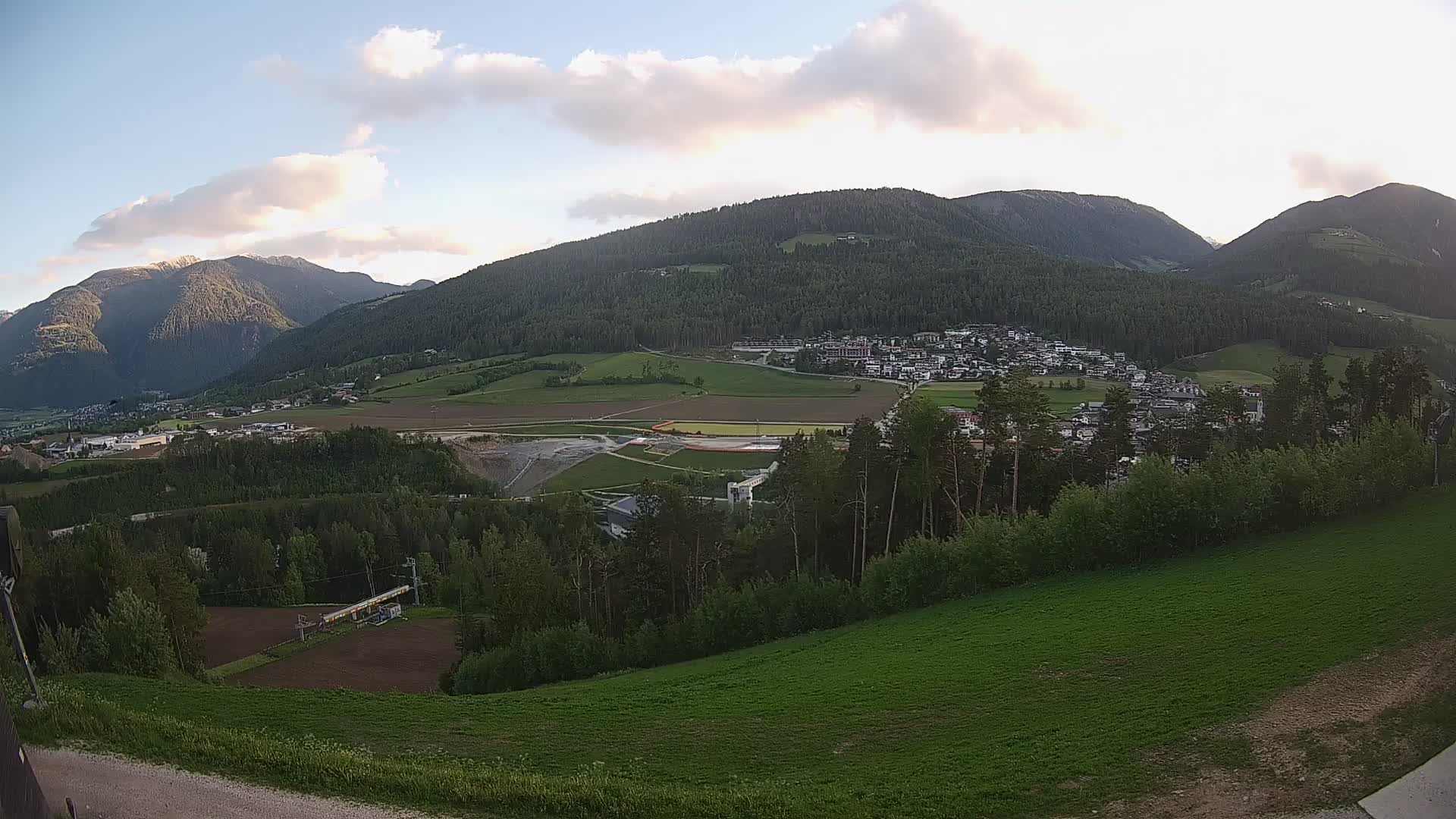 Webcam Ried – panorama su Perca / Percha – Plan de Corones