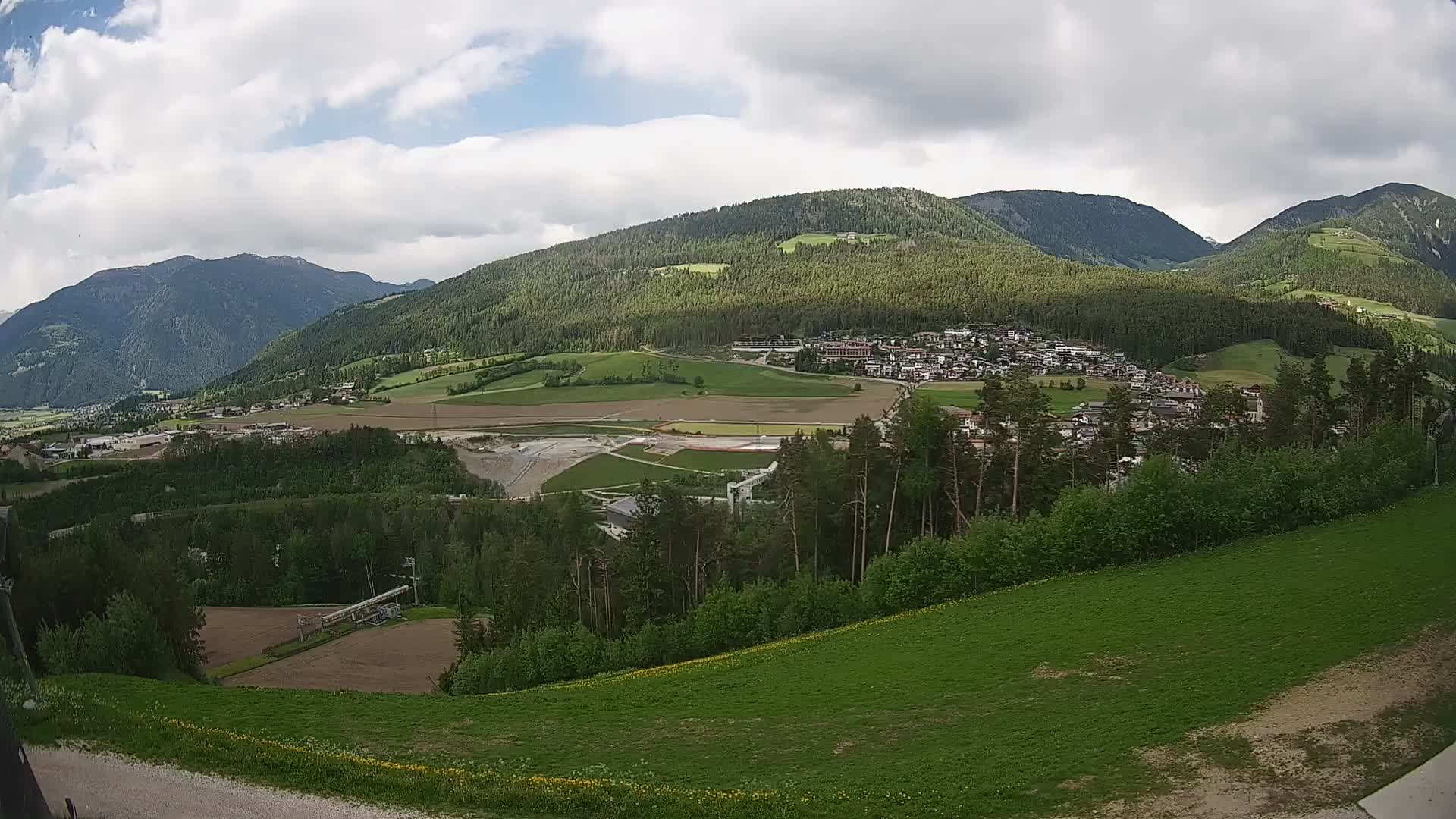 Webcam Ried – Blick nach Percha | Kronplatz