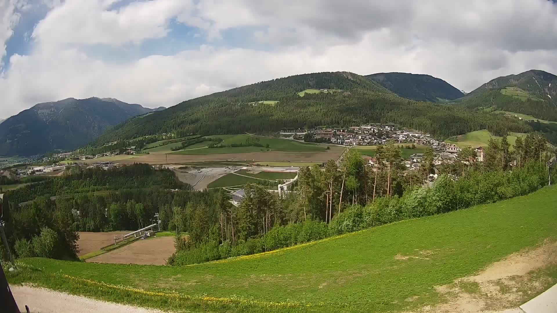 Webcam Ried – Blick nach Percha | Kronplatz