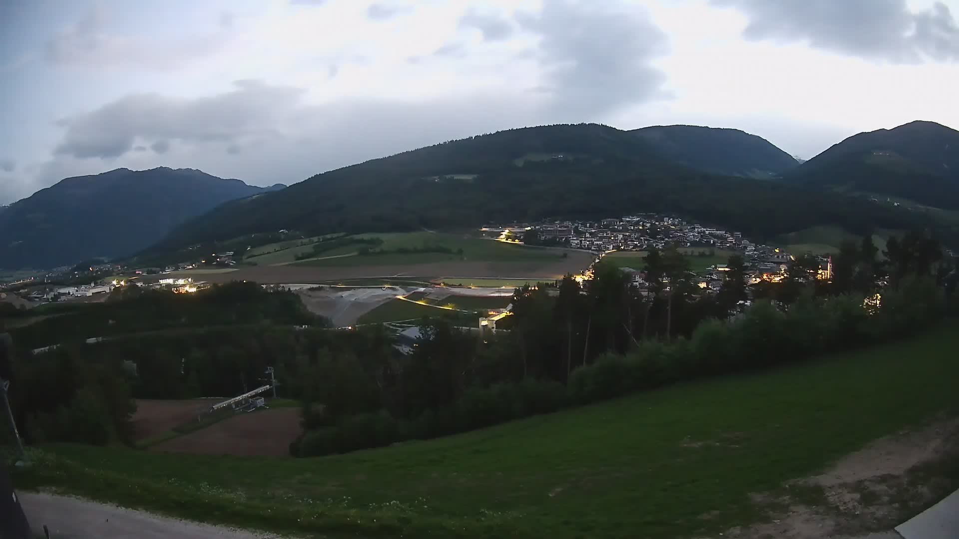 Webcam Ried – panorama su Perca / Percha – Plan de Corones
