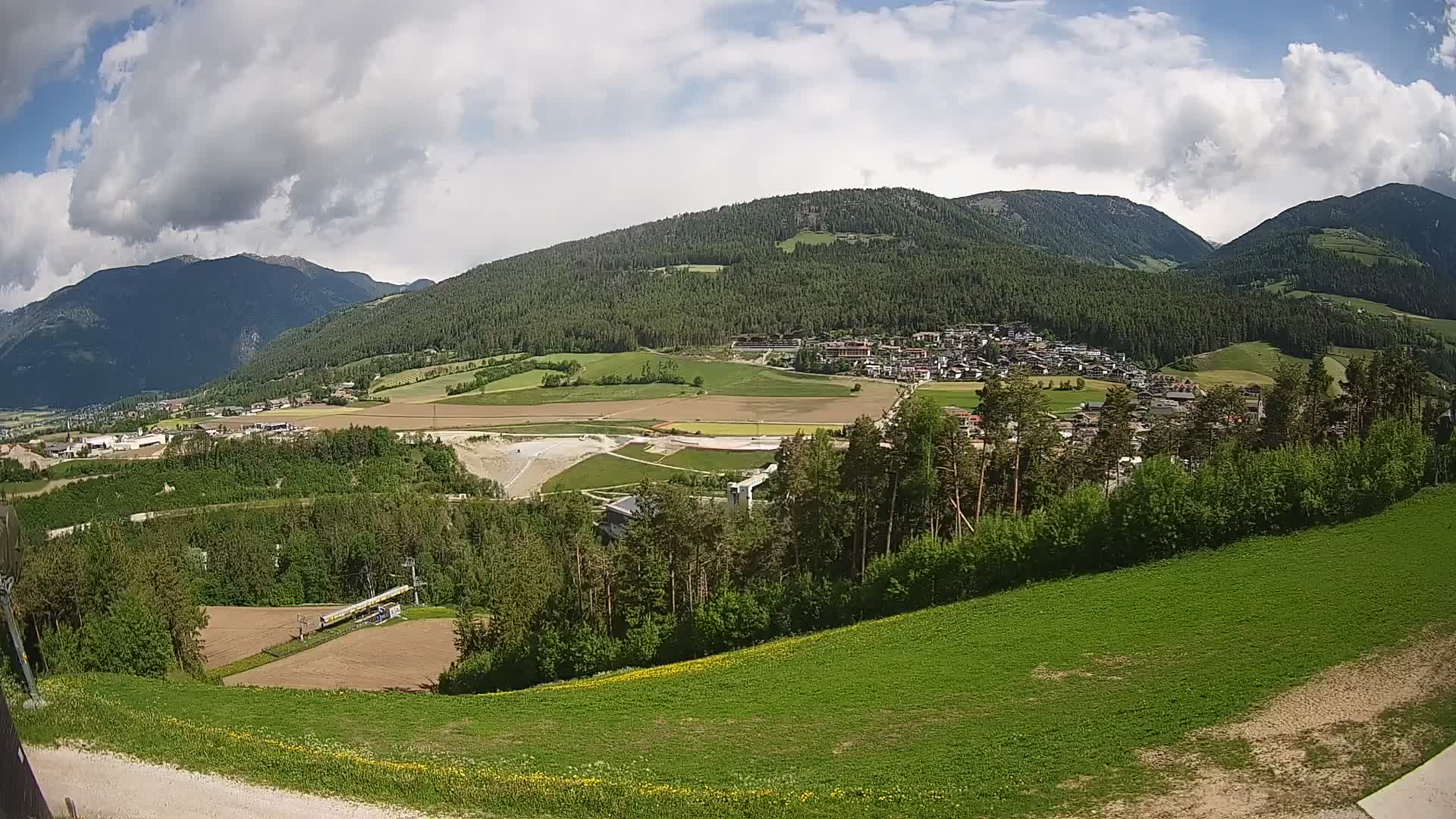 Web kamera Ried – pogled na Percha | Kronplatz