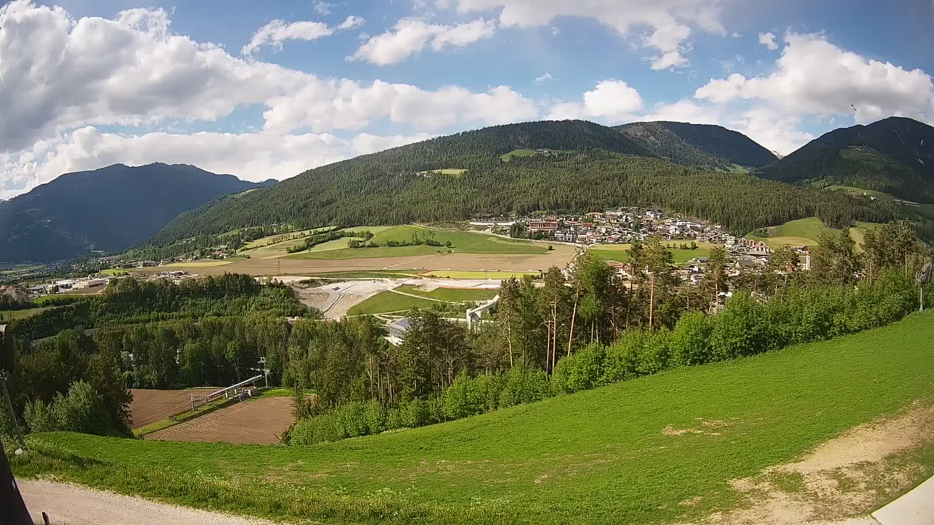 Webcam Ried – View to Percha / Perca