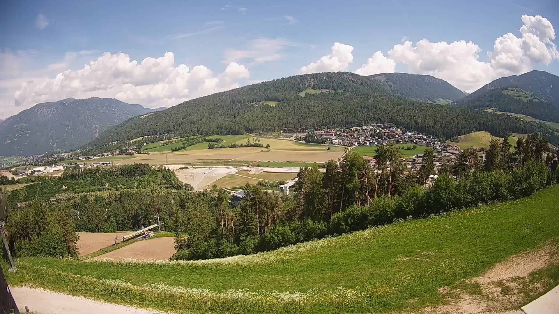 Webcam Ried – View to Percha / Perca