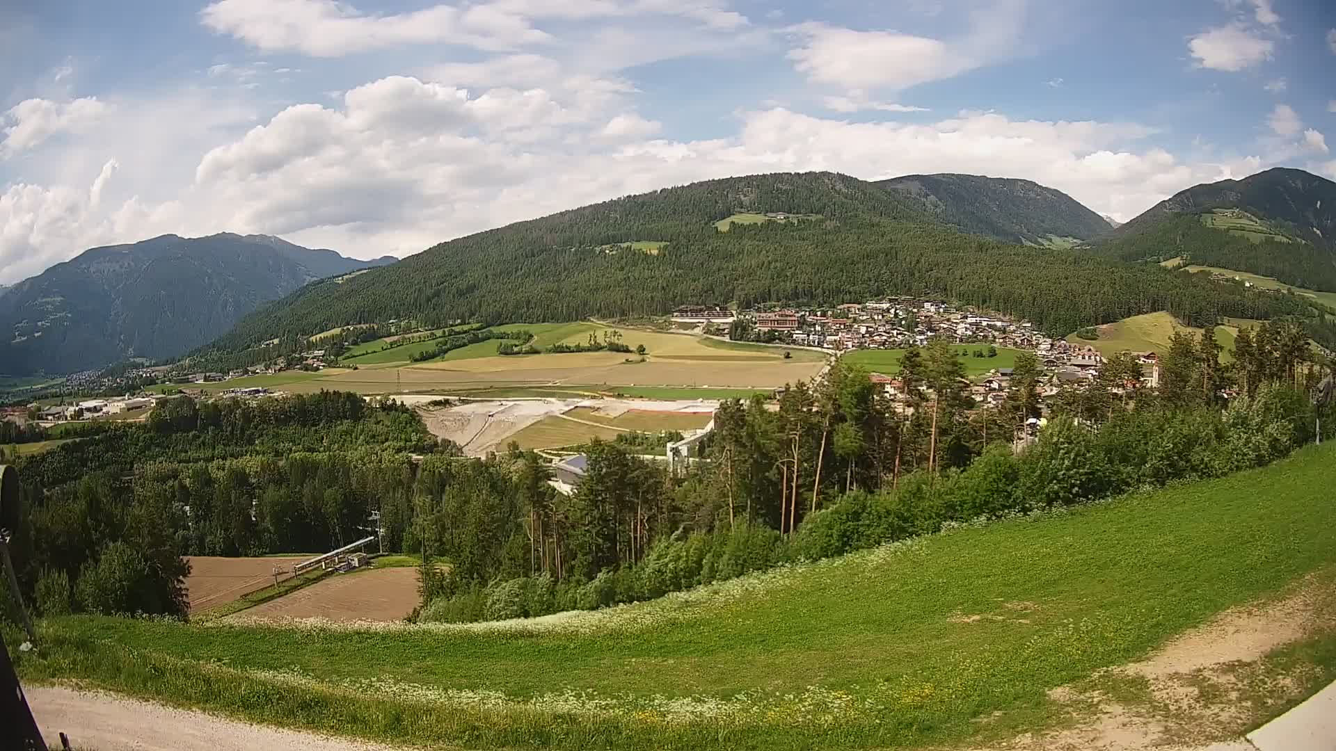 Webcam Ried – View to Percha / Perca
