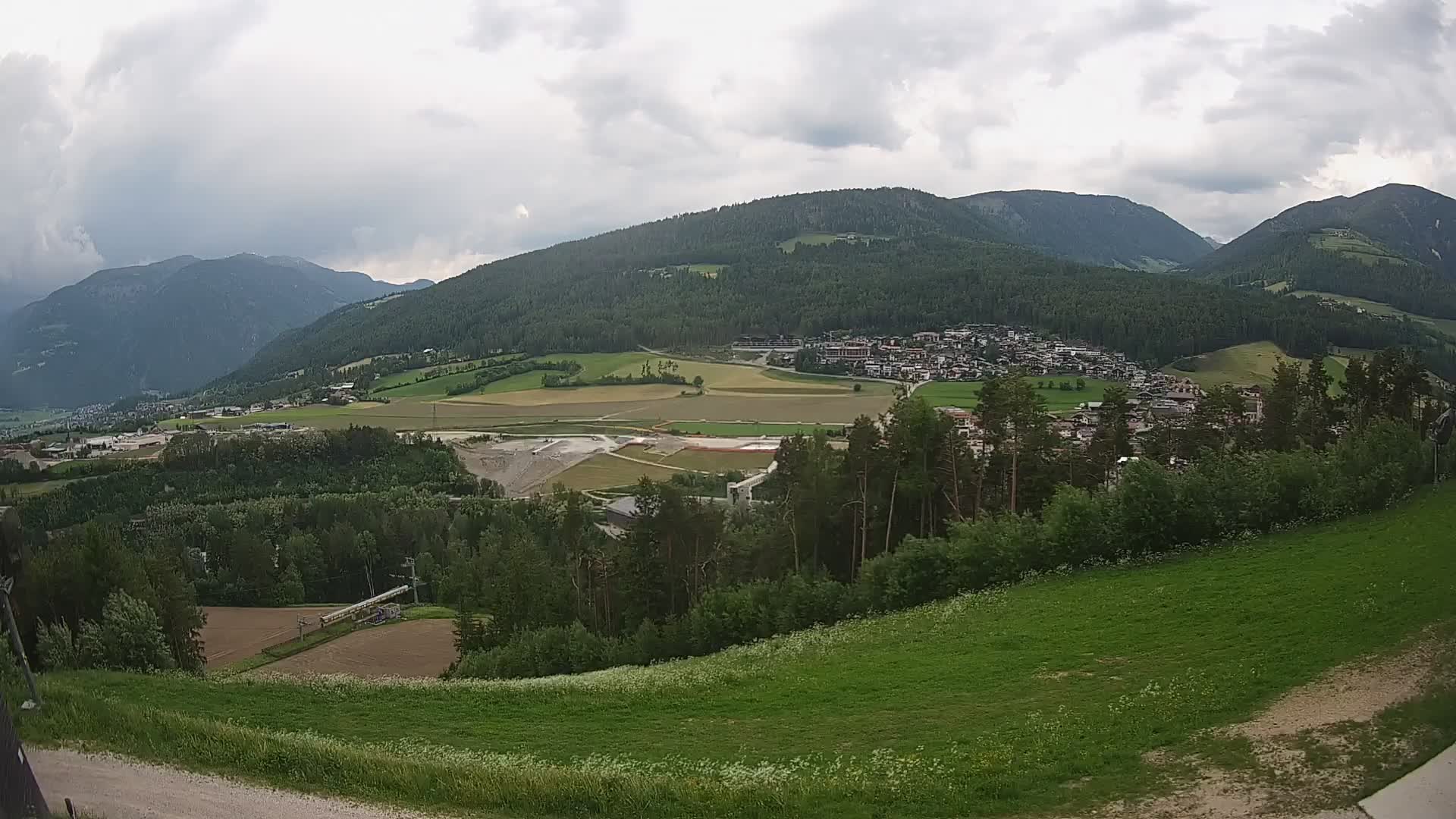 Webcam Ried – Blick nach Percha | Kronplatz