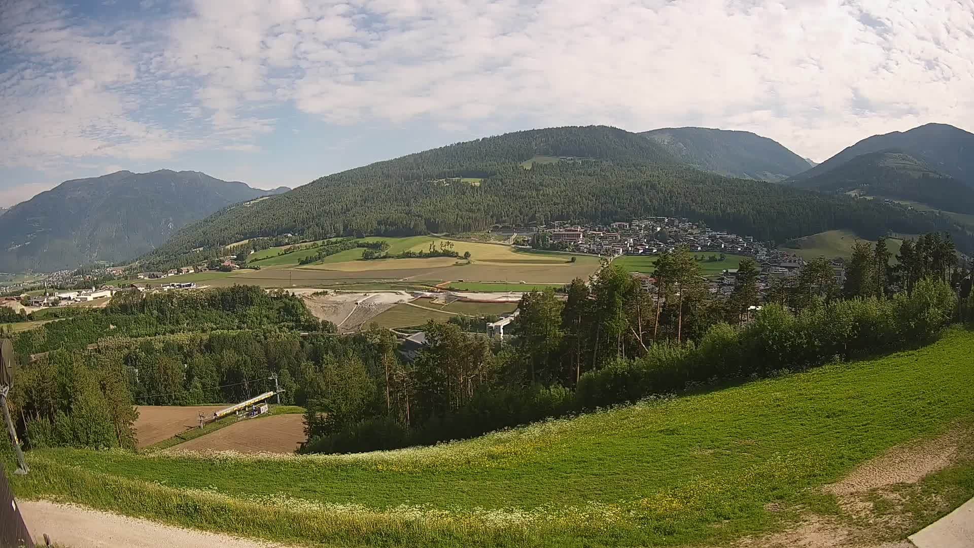 Spletna kamera Ried – Pogled na Percha | Kronplatz