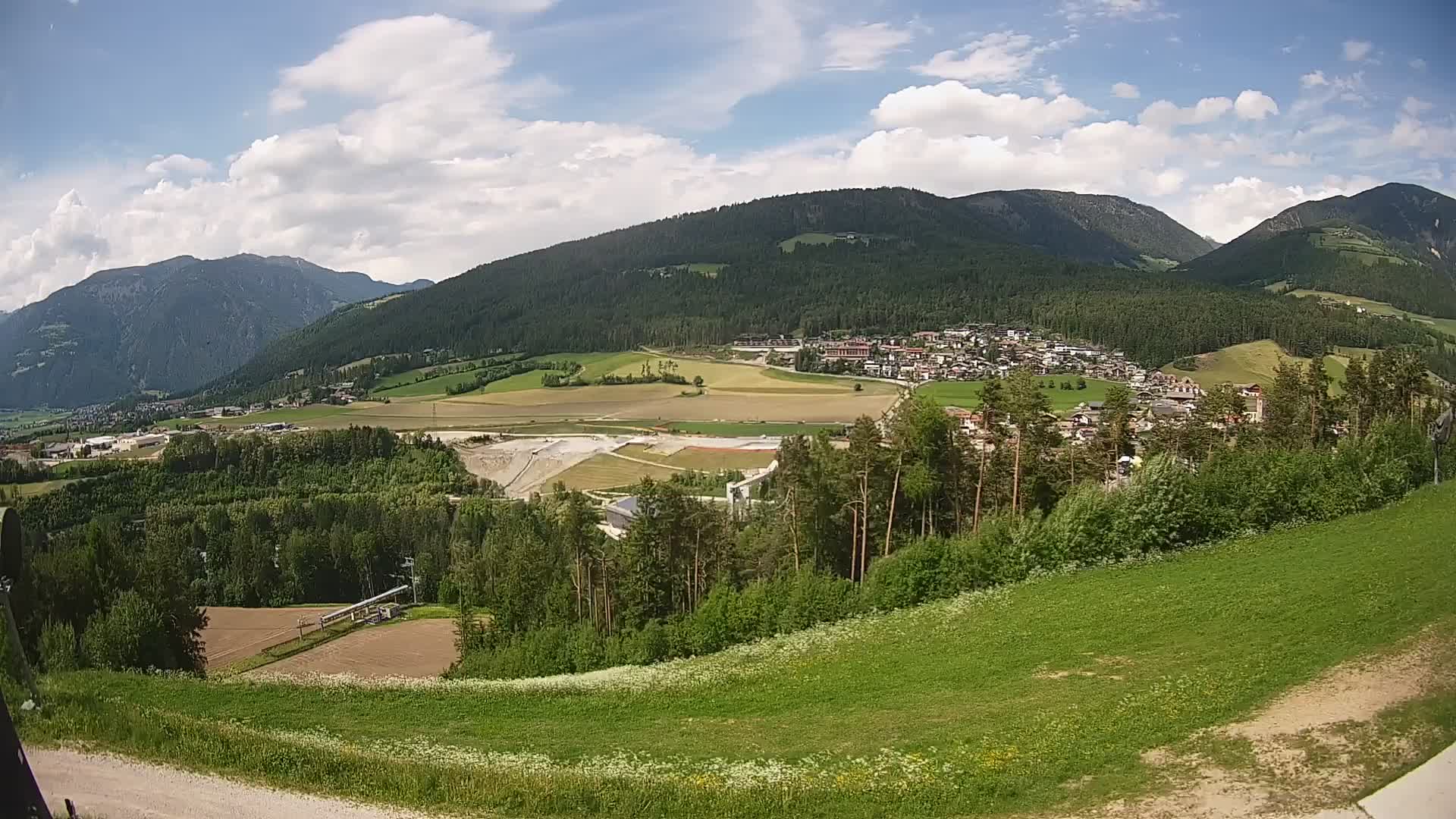 Webcam Ried – View to Percha / Perca