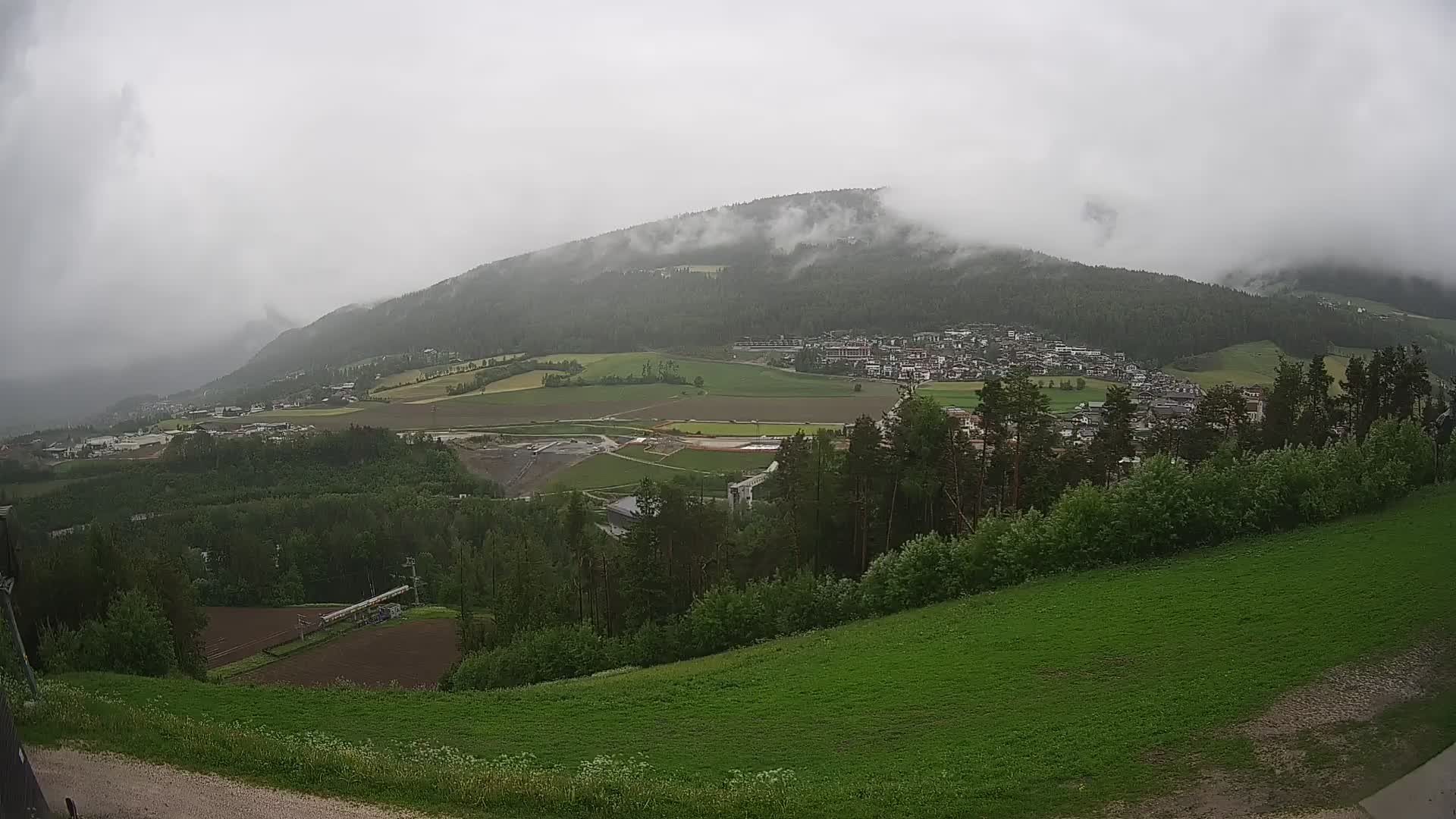 Webcam Ried – panorama su Perca / Percha – Plan de Corones