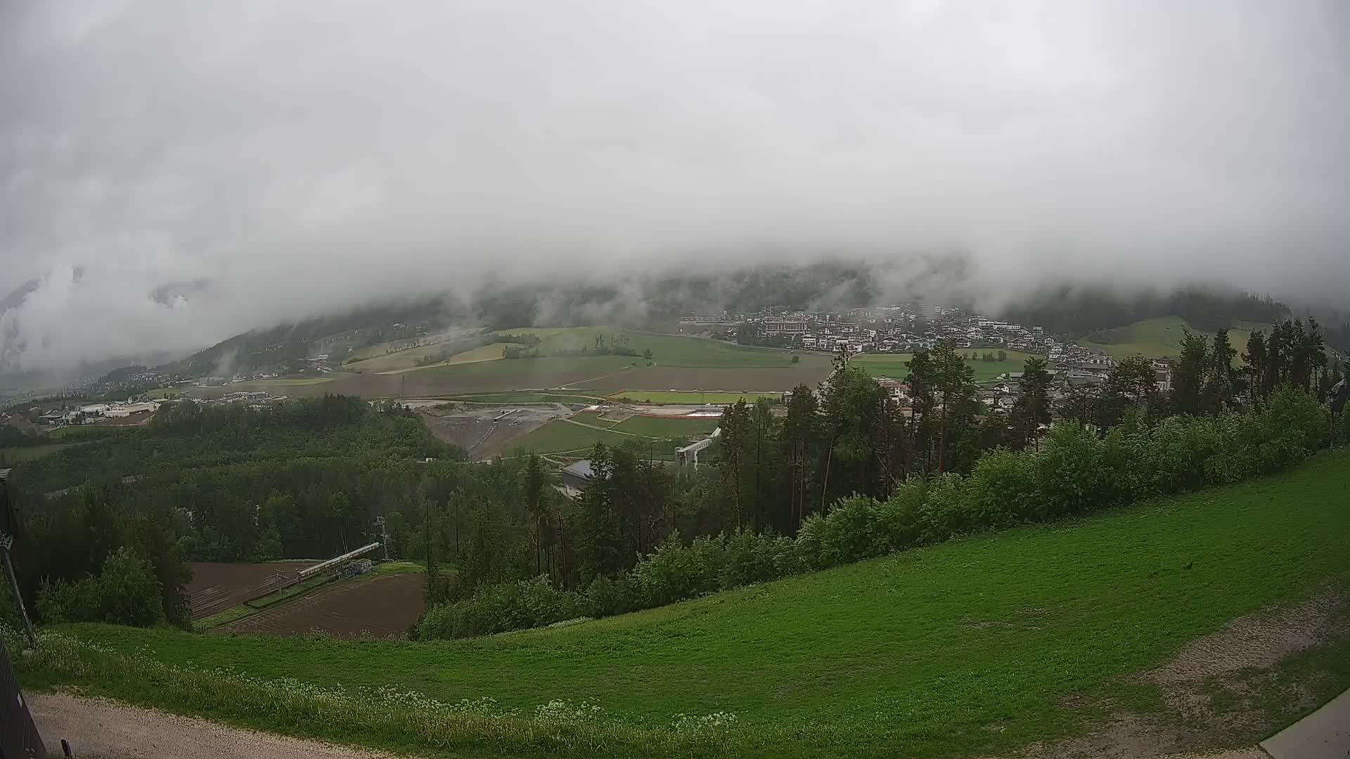 Web kamera Ried – pogled na Percha | Kronplatz