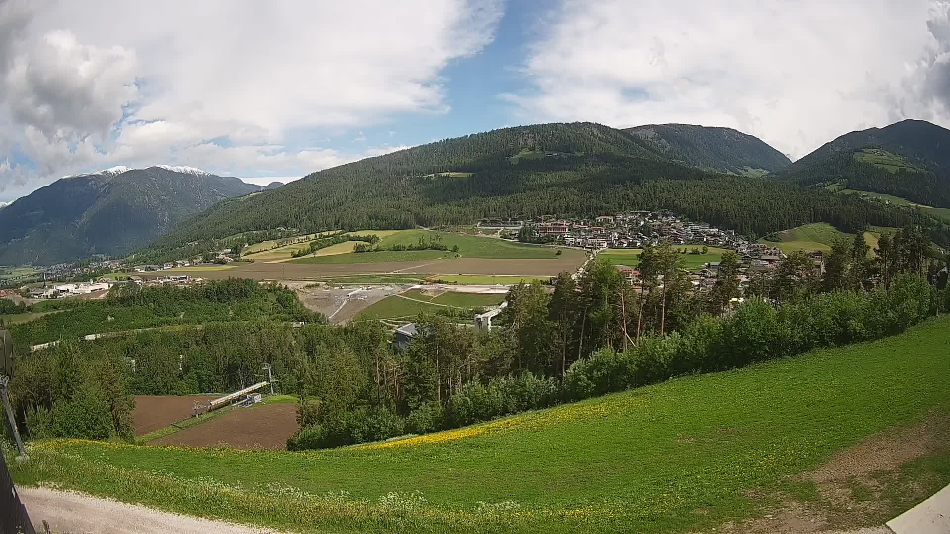 Webcam Ried – Blick nach Percha | Kronplatz