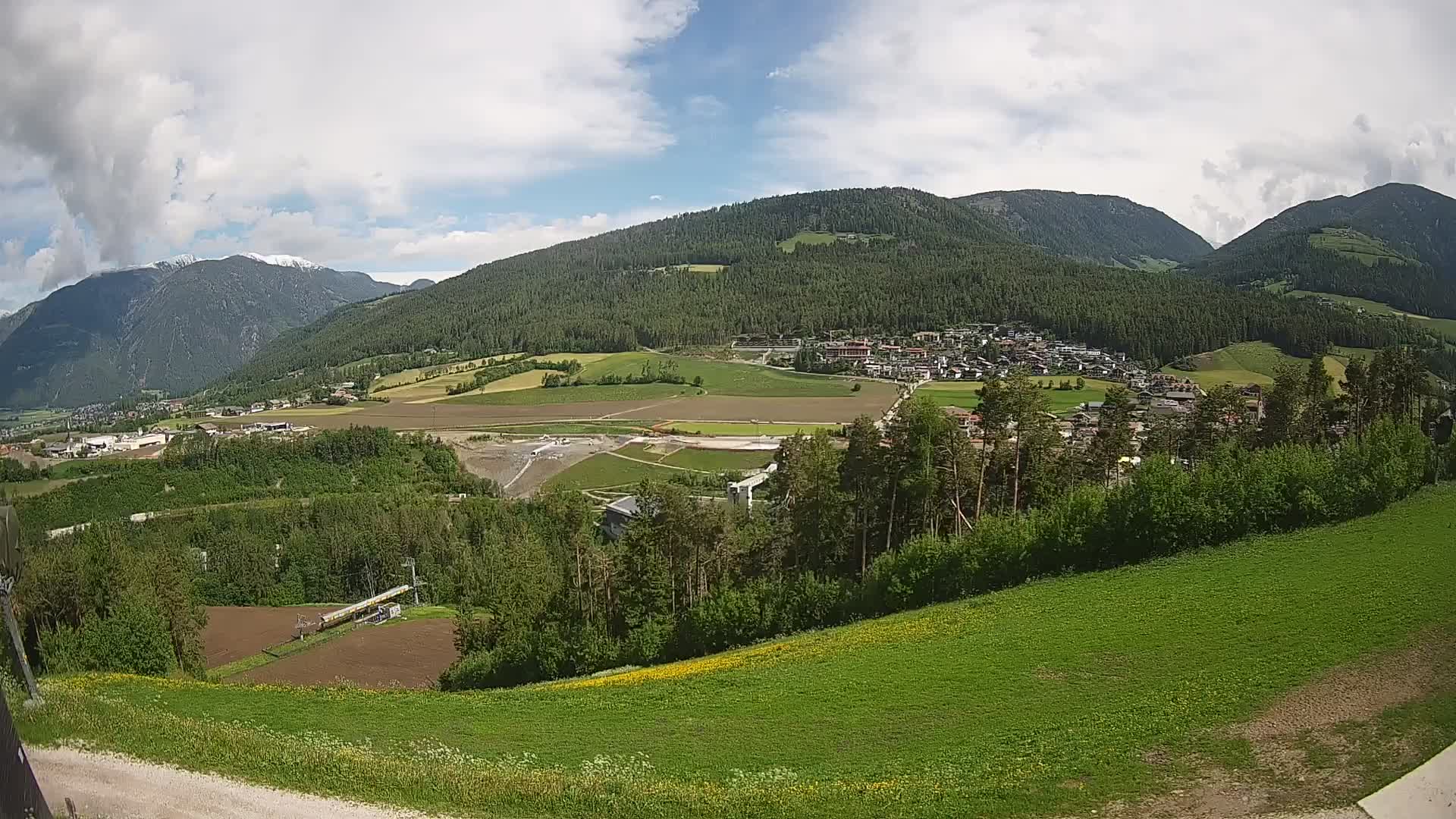 Webcam Ried – Blick nach Percha | Kronplatz