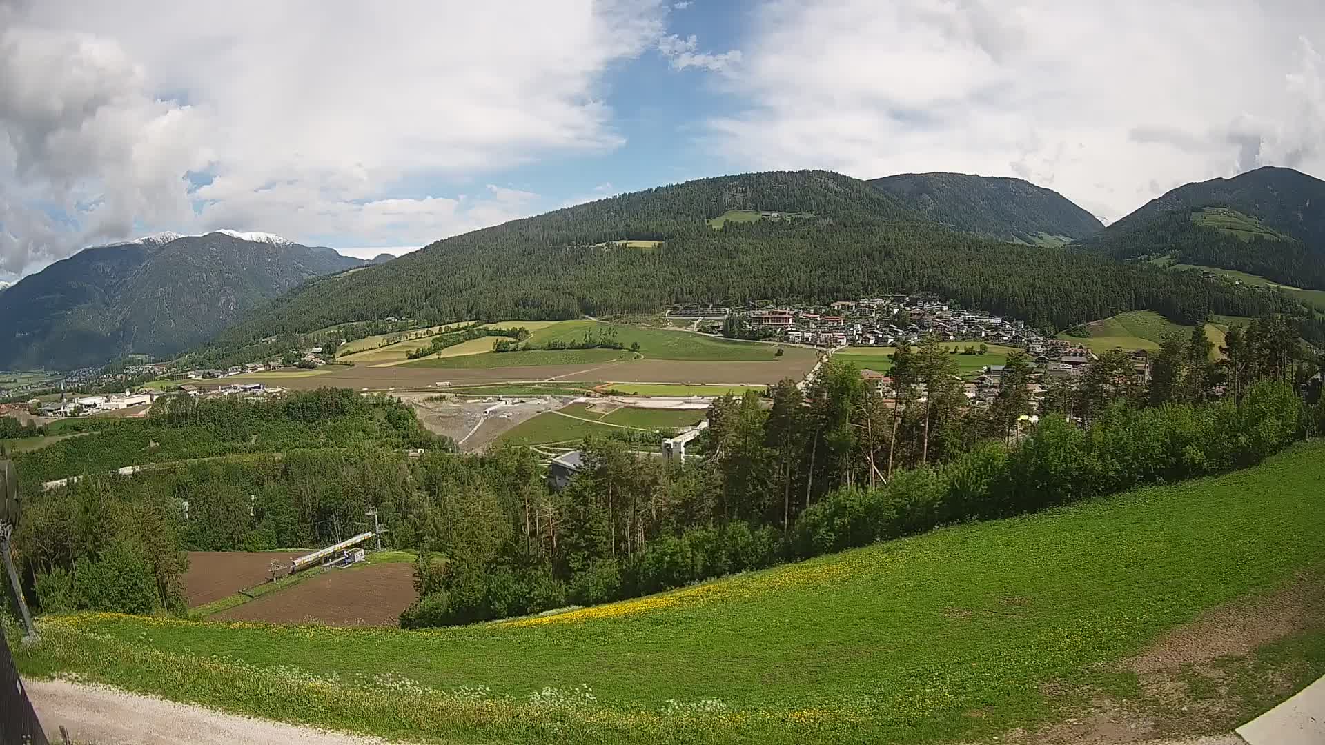 Web kamera Ried – pogled na Percha | Kronplatz