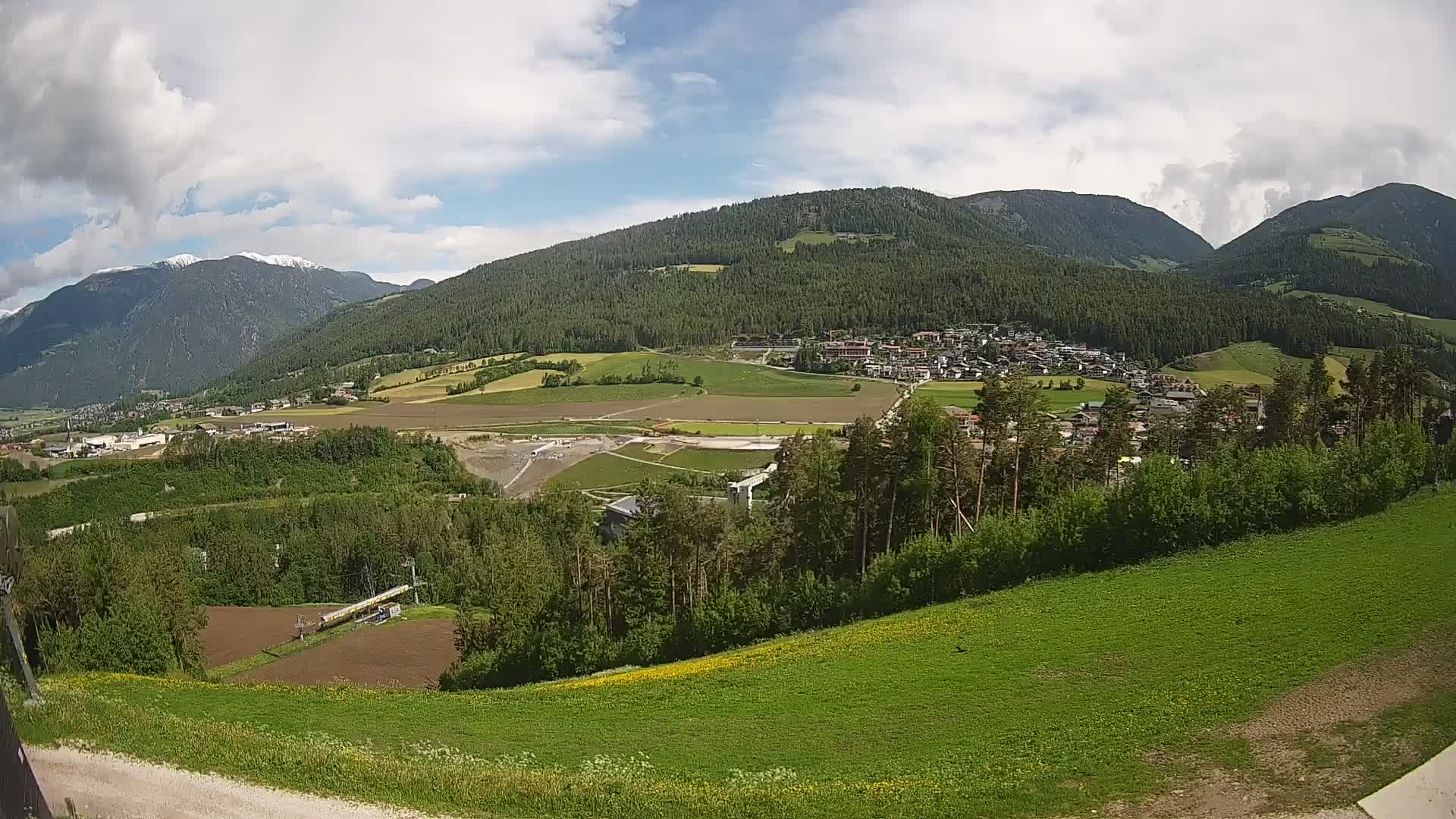 Web kamera Ried – pogled na Percha | Kronplatz