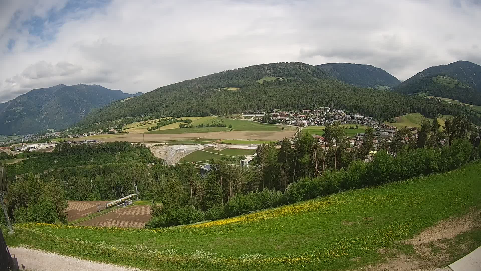 Webcam Ried – View to Percha / Perca