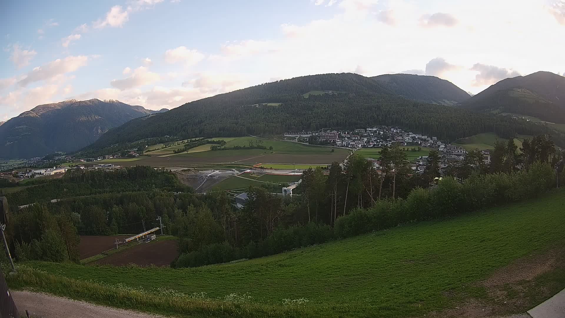 Webcam Ried – View to Percha / Perca