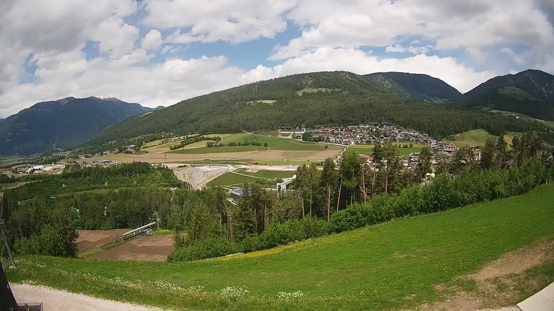 Webcam Ried – panorama su Perca / Percha – Plan de Corones