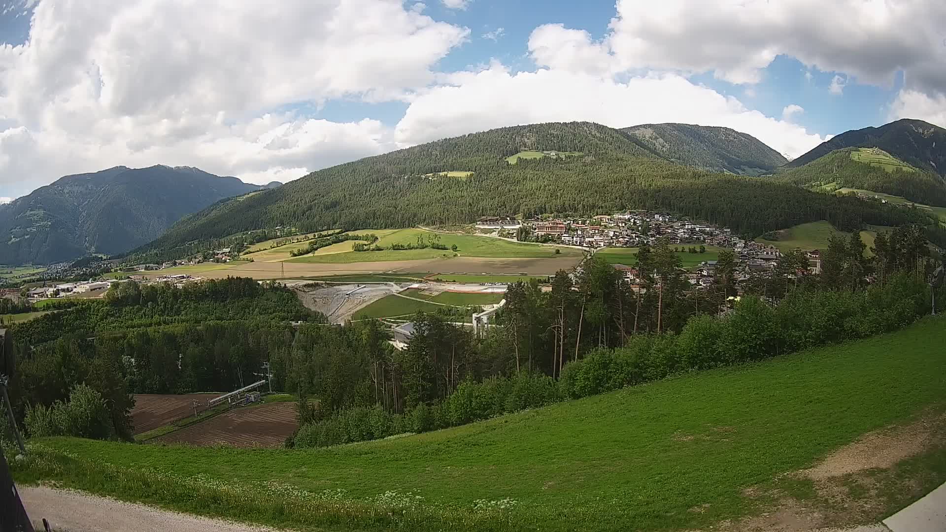 Webcam Ried – View to Percha / Perca