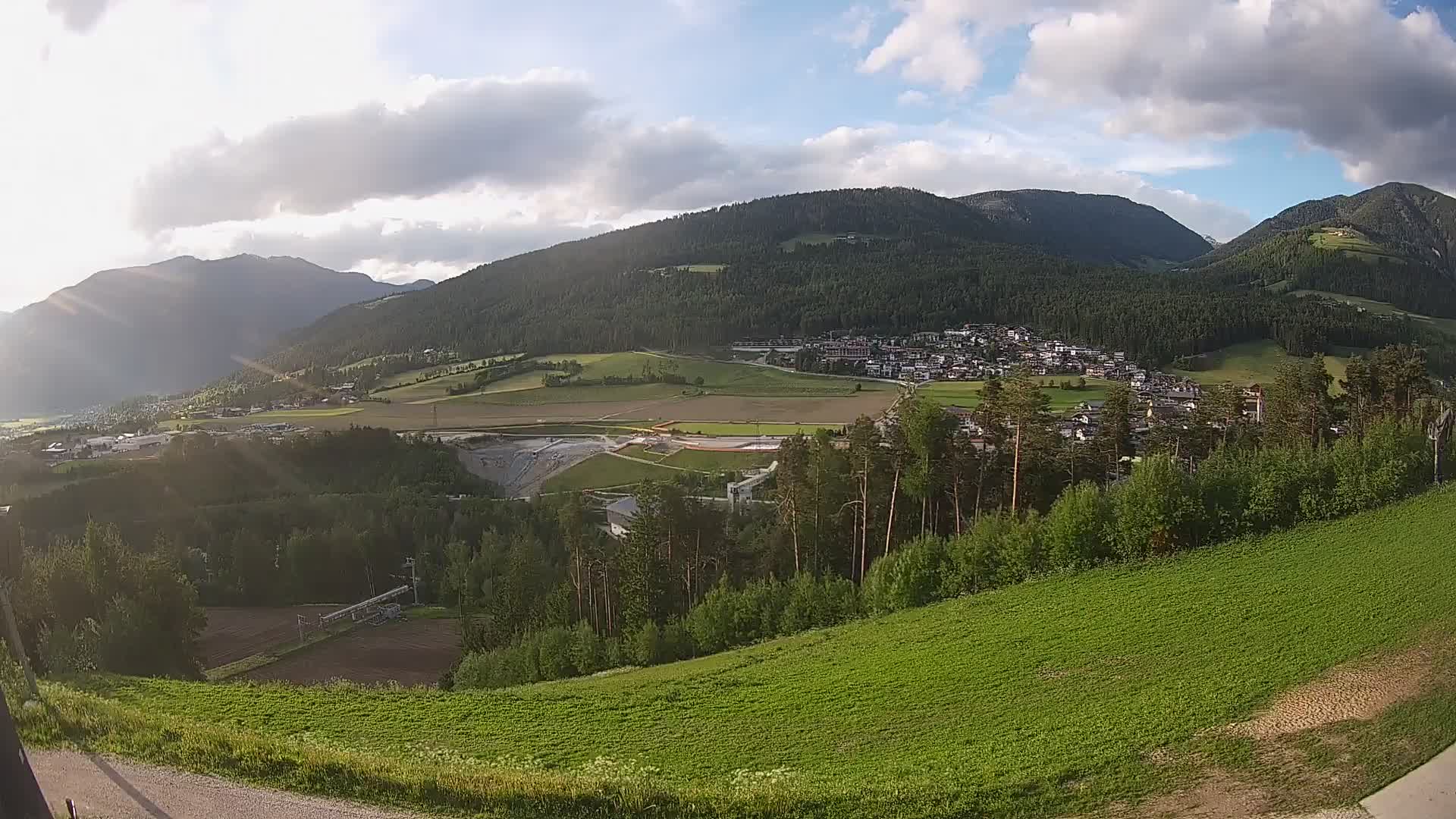 Webcam Ried – Blick nach Percha | Kronplatz