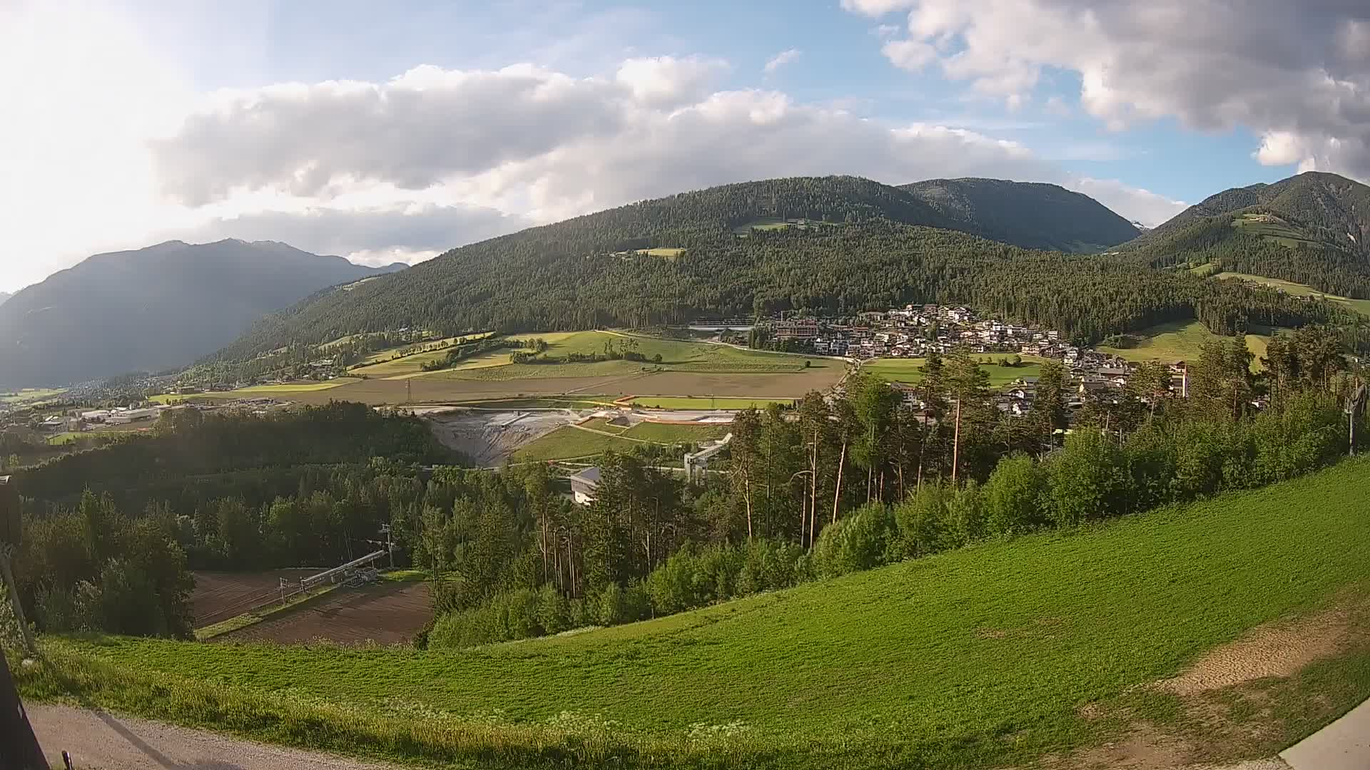 Webcam Ried – View to Percha / Perca