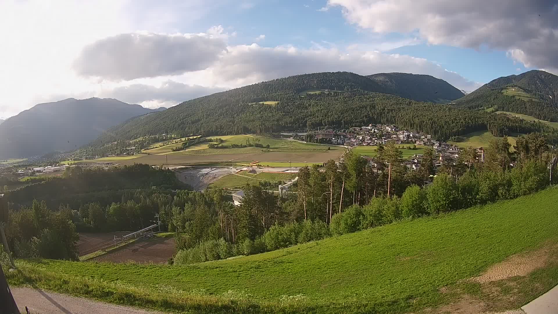 Webcam Ried – Blick nach Percha | Kronplatz