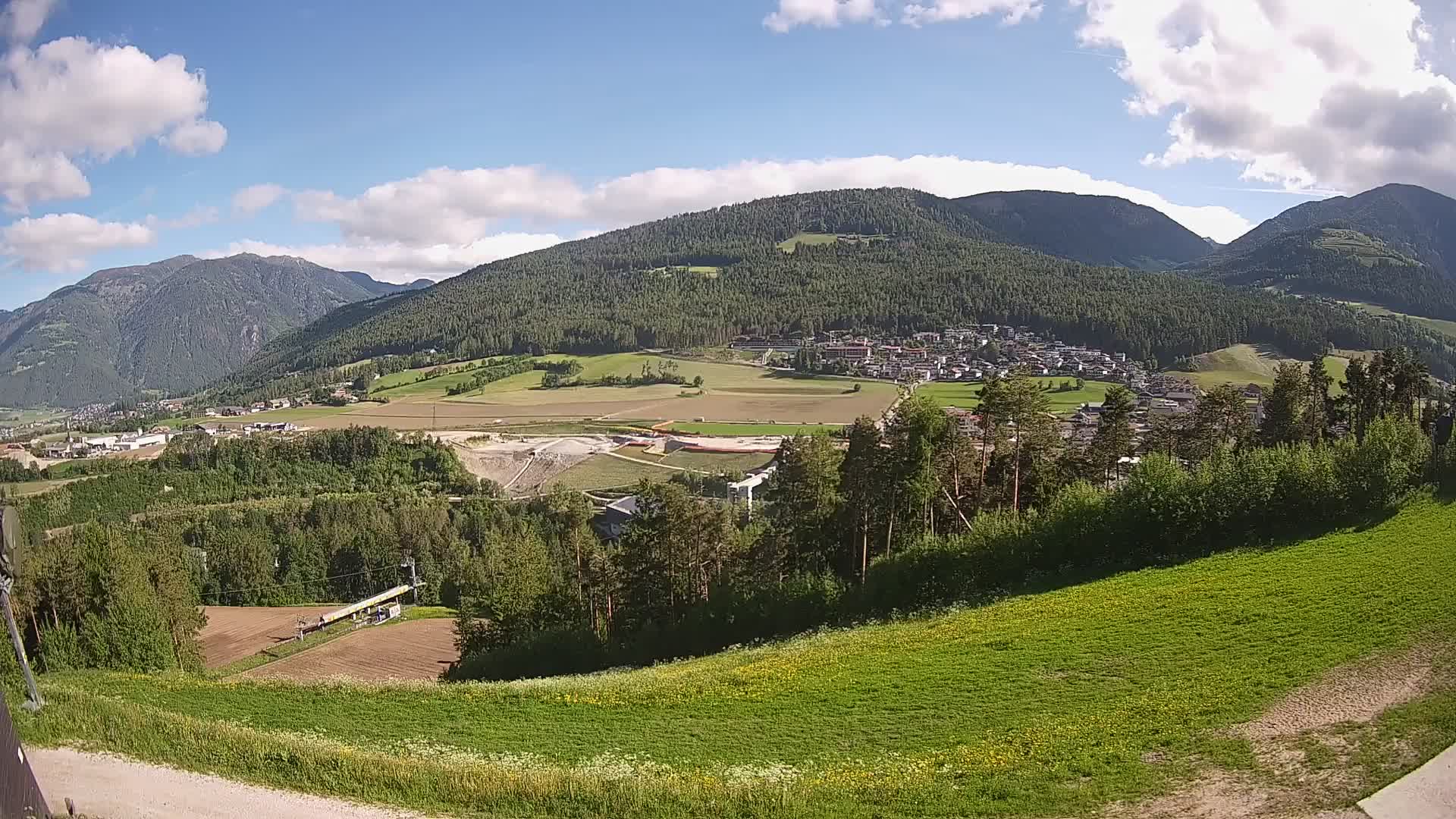 Webcam Ried – Blick nach Percha | Kronplatz