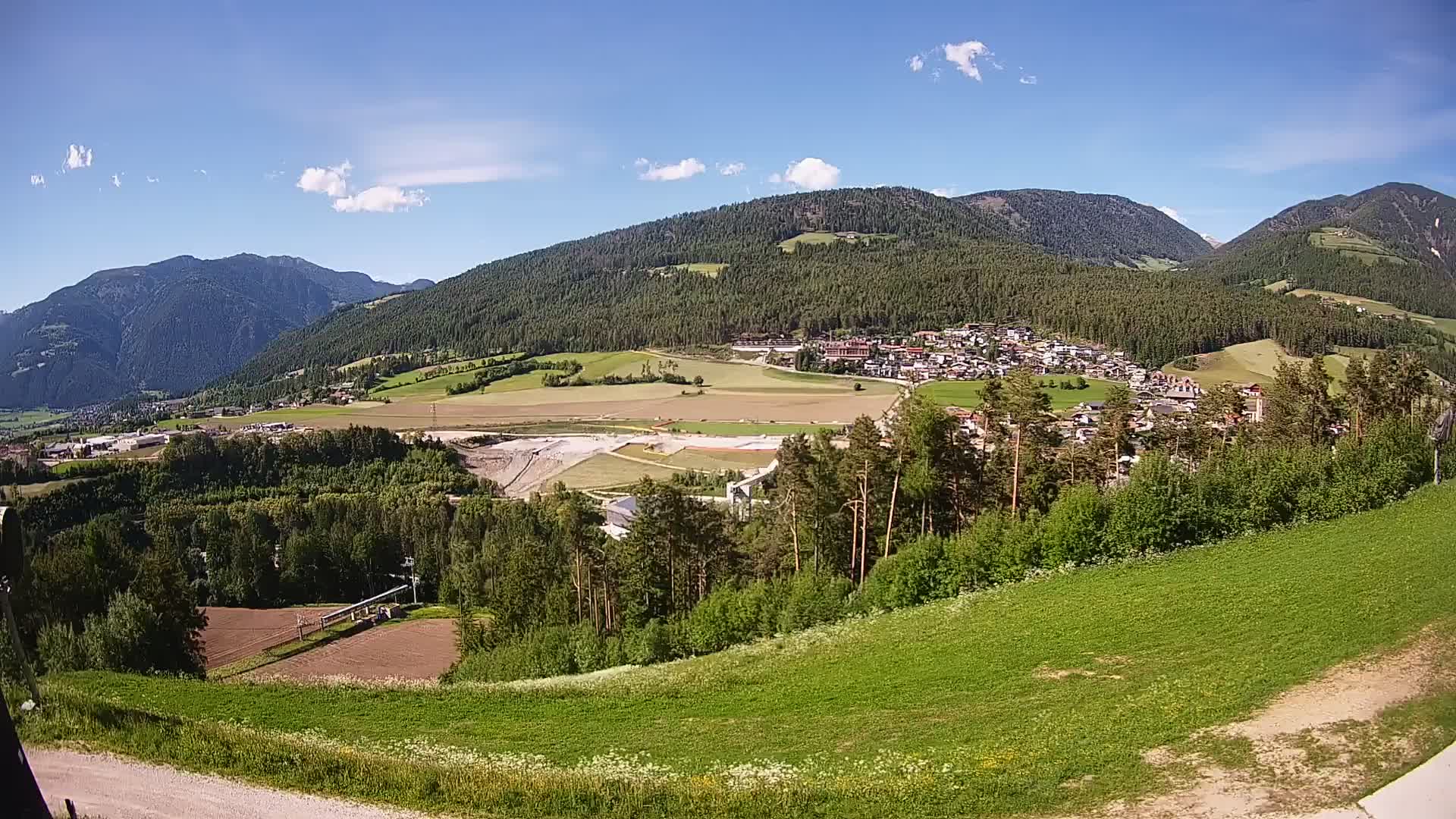 Webcam Ried – Blick nach Percha | Kronplatz