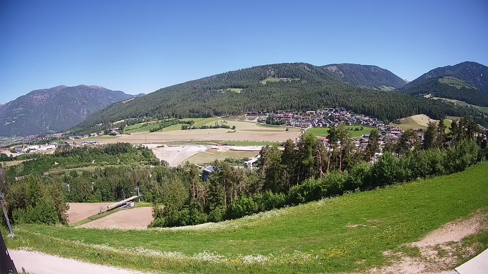Webcam Ried – View to Percha / Perca