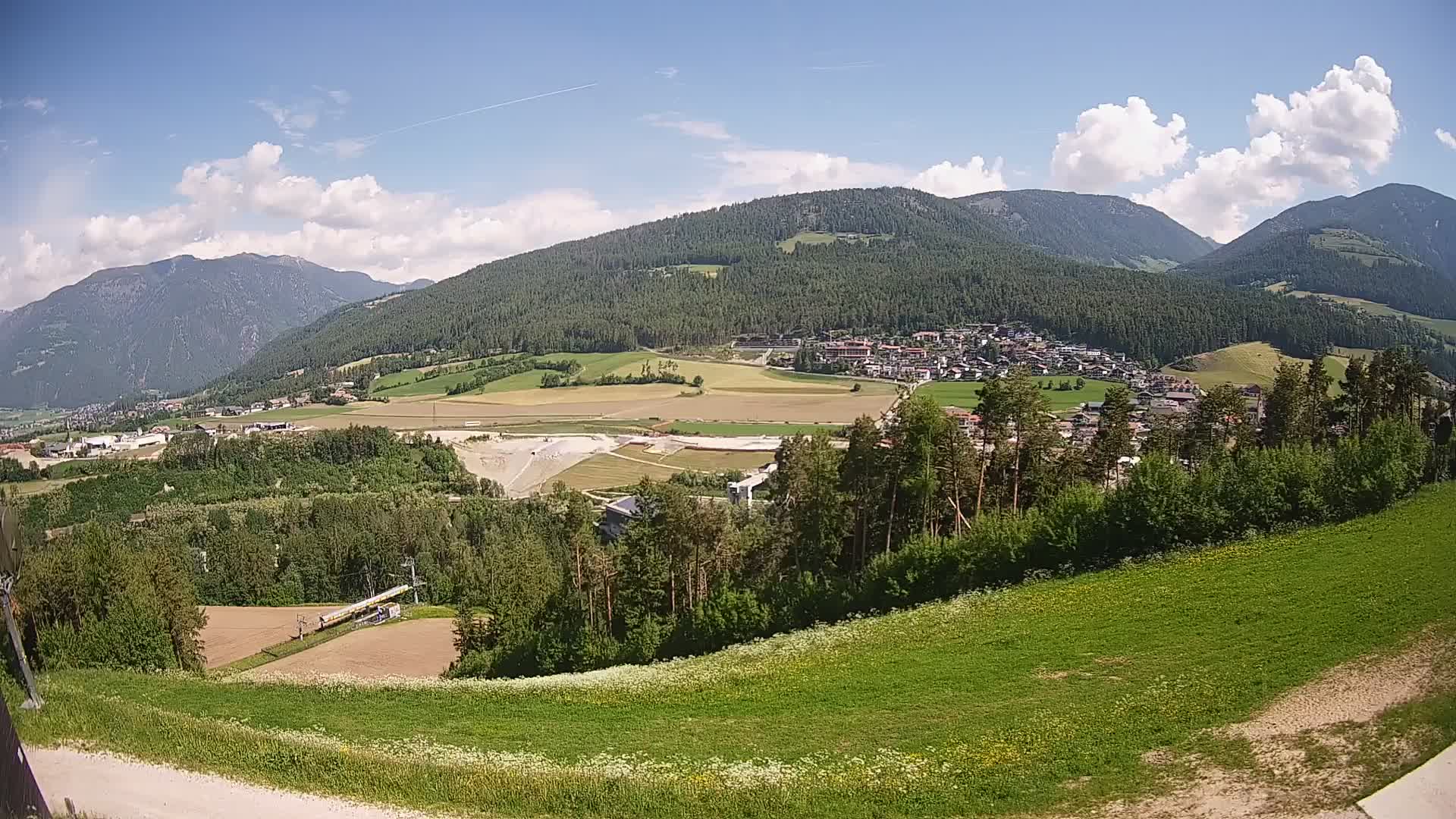 Web kamera Ried – pogled na Percha | Kronplatz