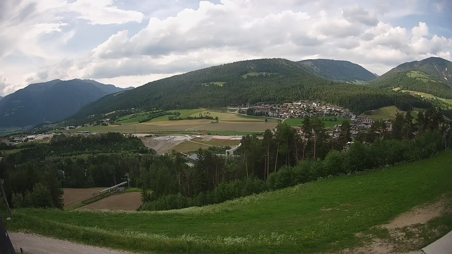 Webcam Ried – View to Percha / Perca