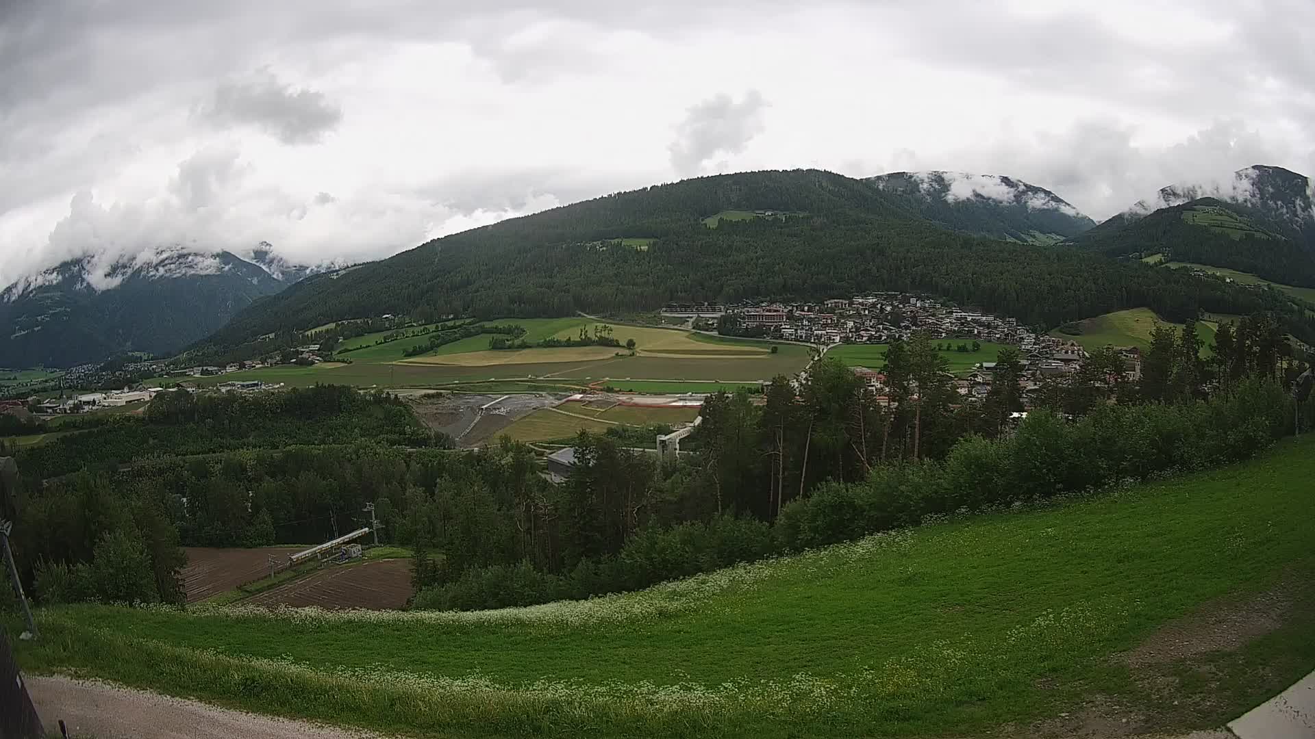 Web kamera Ried – pogled na Percha | Kronplatz