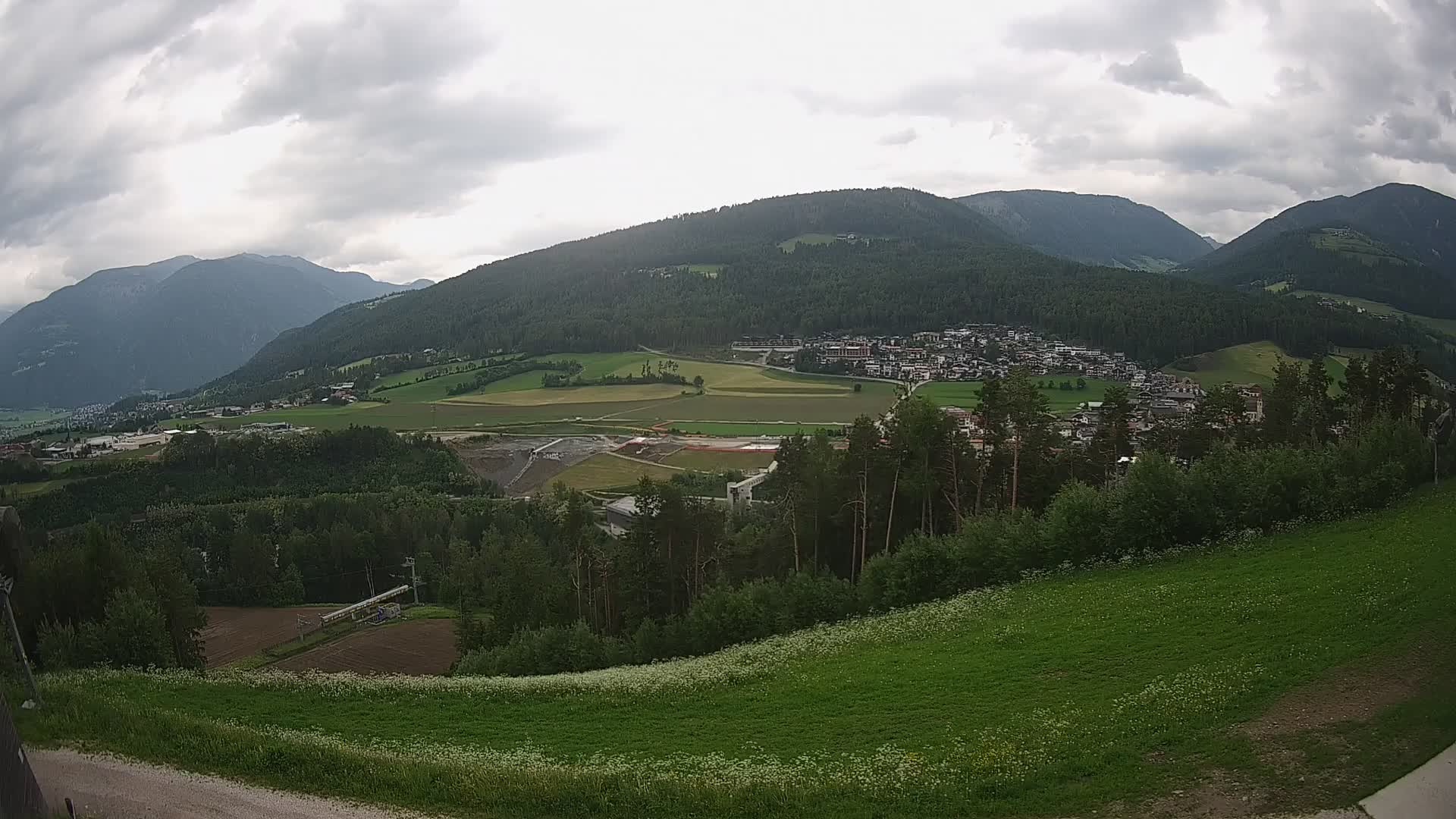 Web kamera Ried – pogled na Percha | Kronplatz